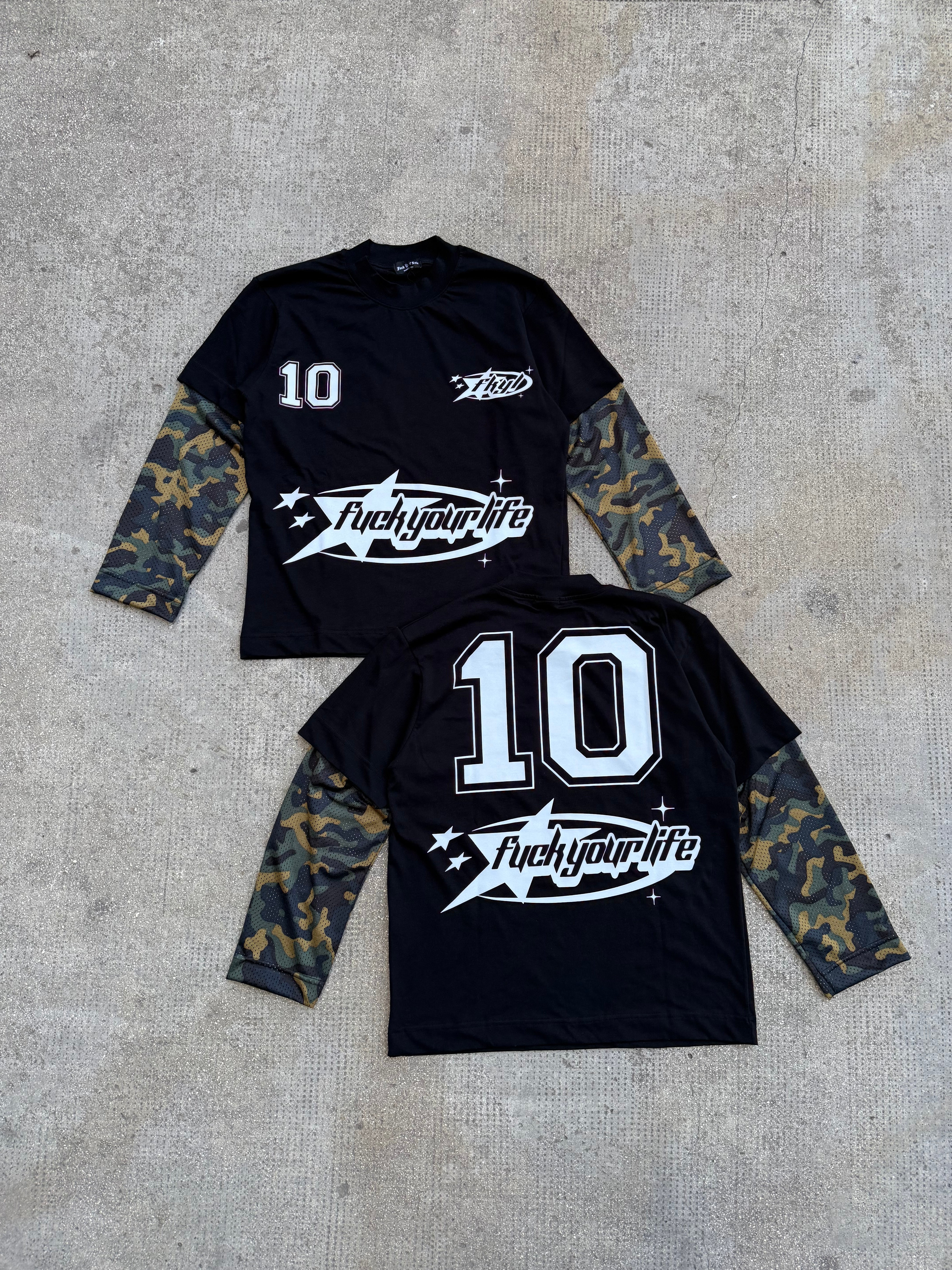 Longe Sleeve Military Black