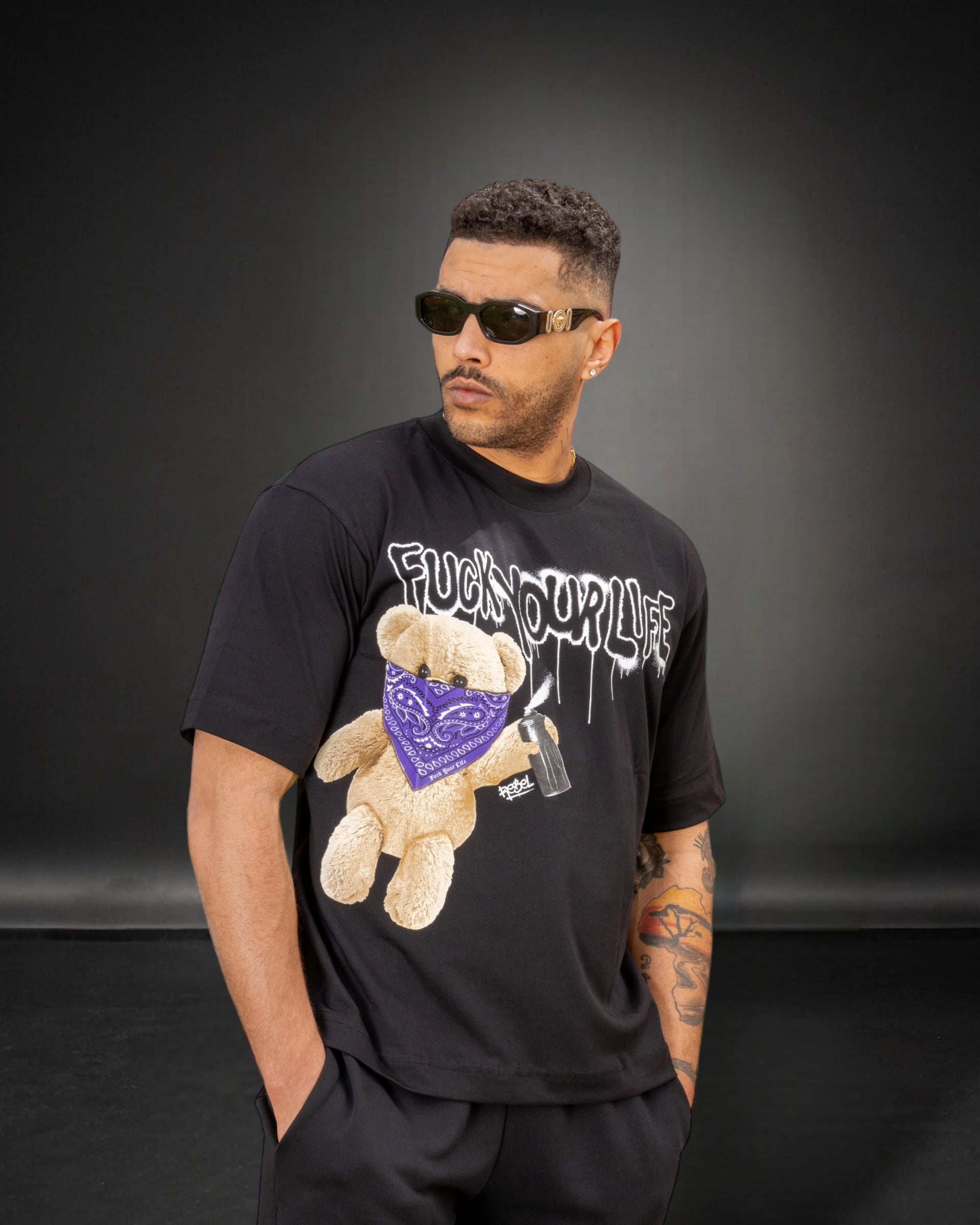 T-shirt Taddy Black