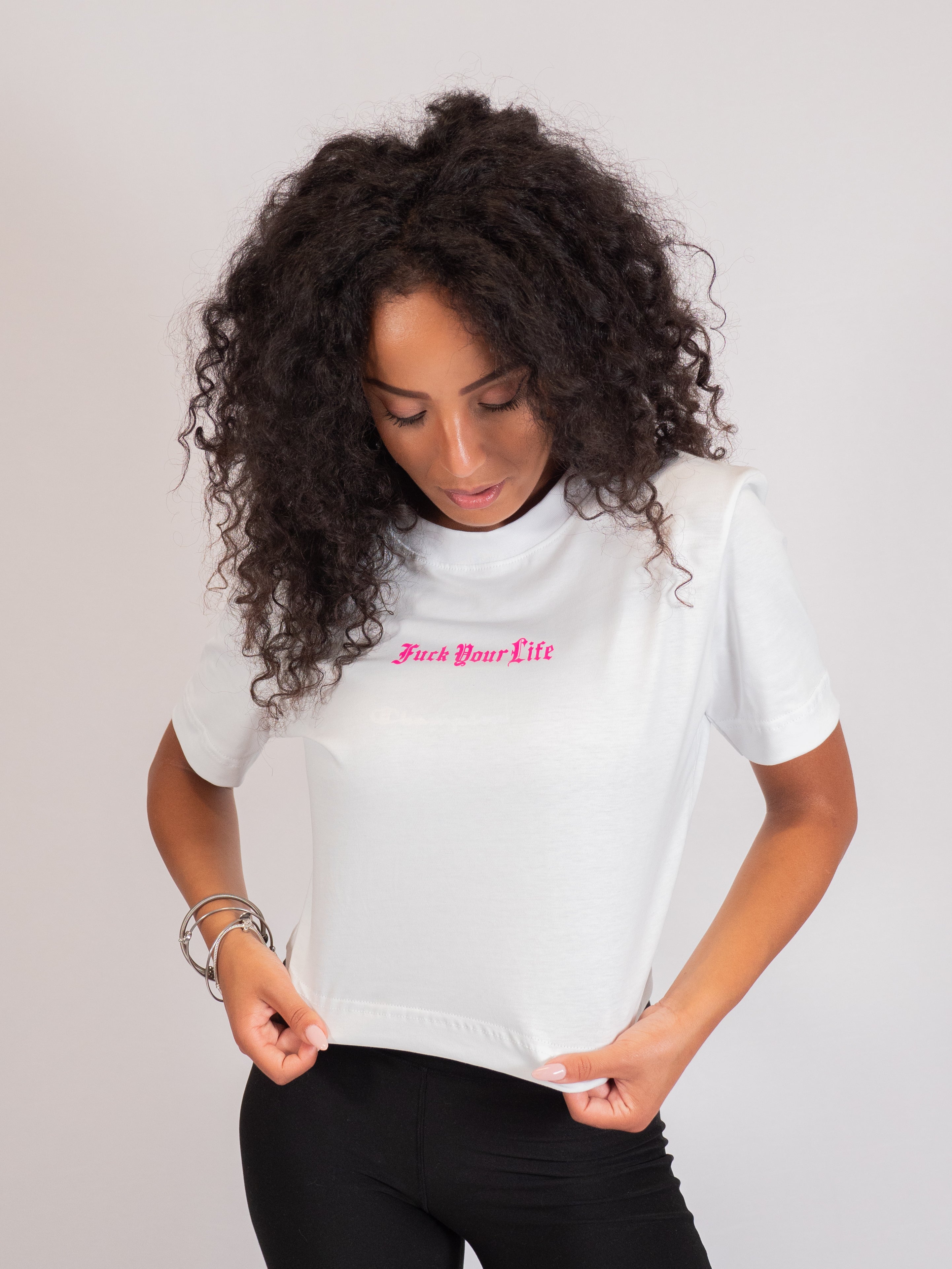 T-shirt corta da donna bianco Art. TS001201