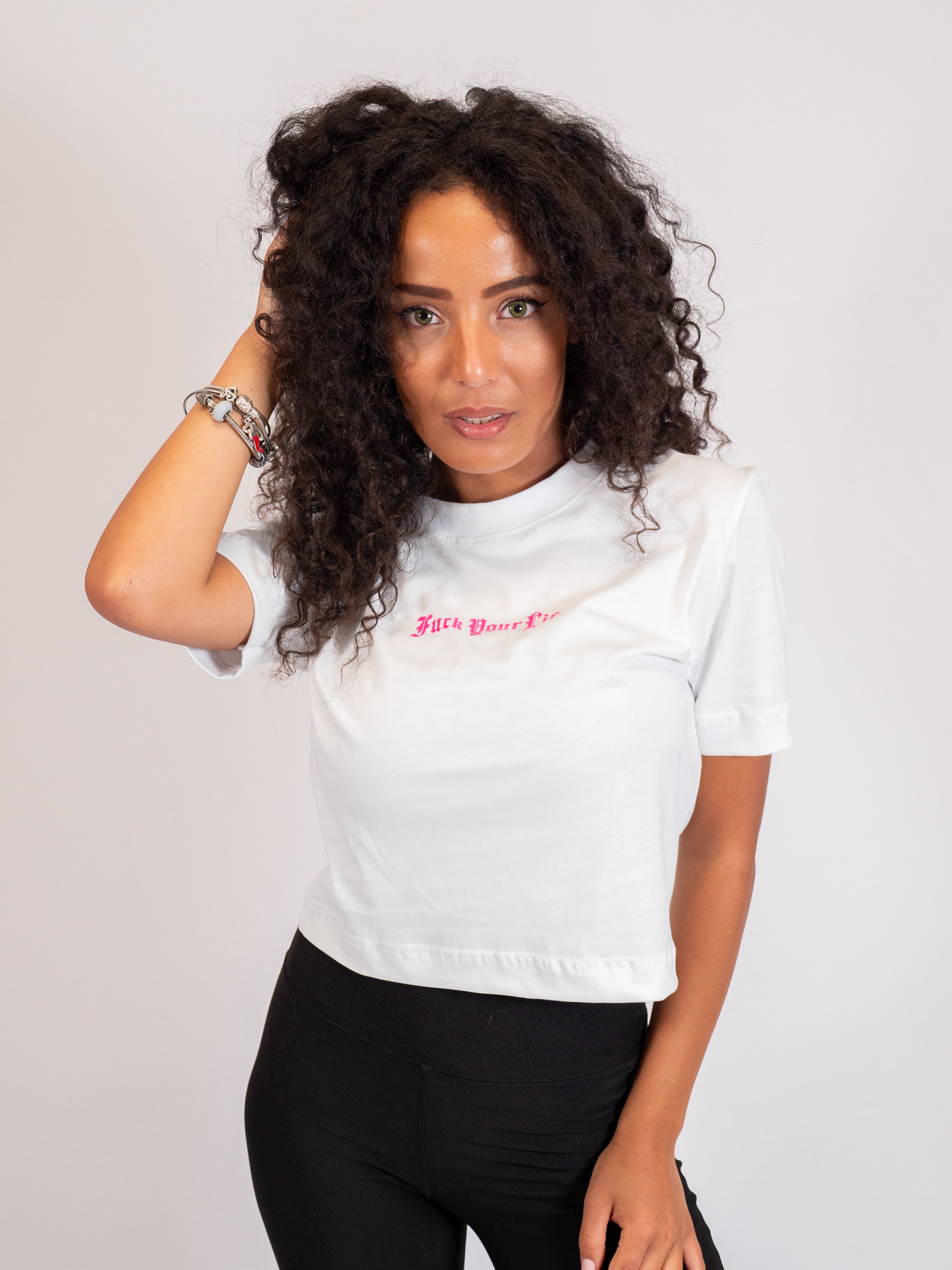 T-shirt corta da donna bianco Art. TS001201