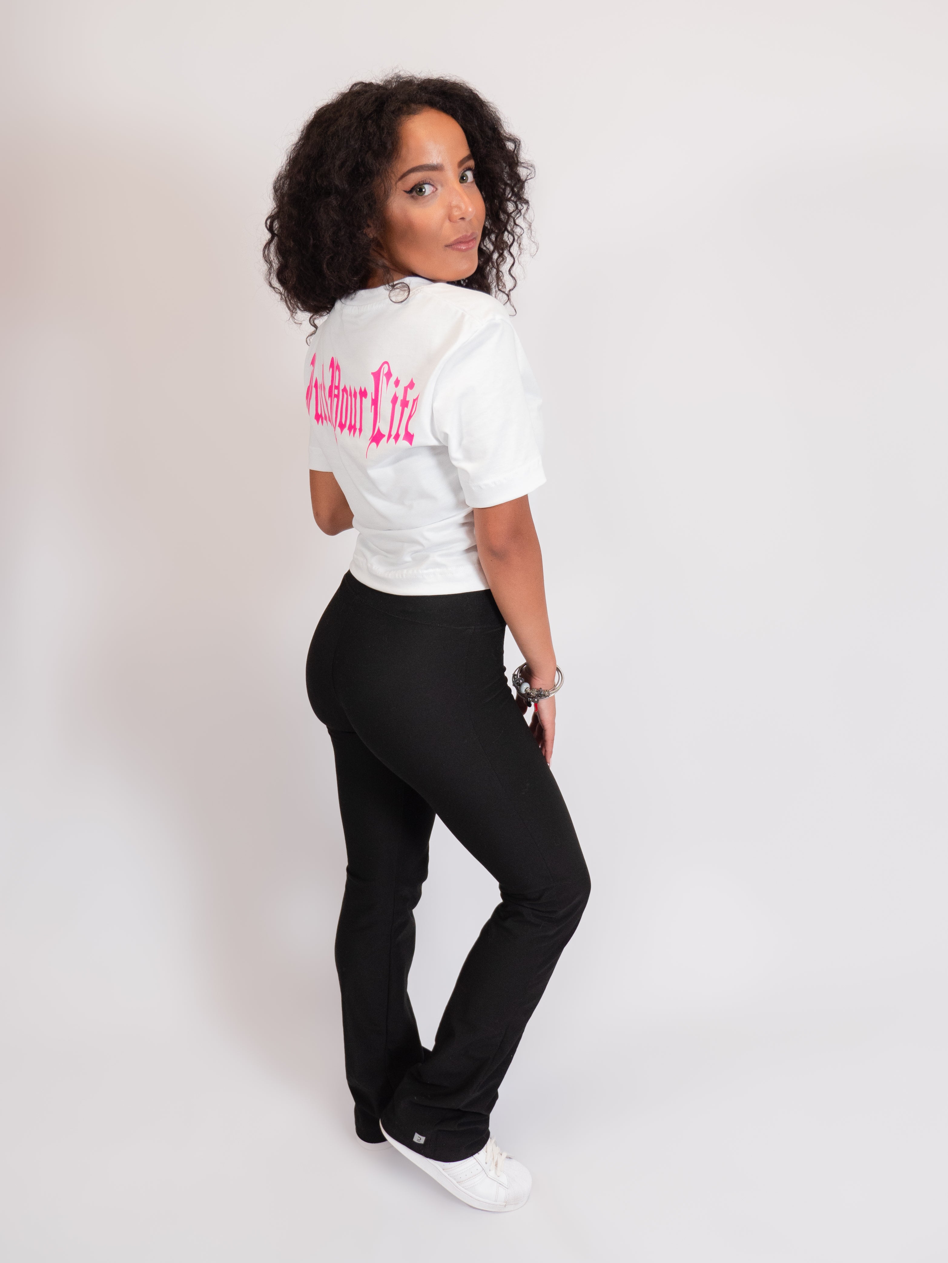 T-shirt corta da donna bianco Art. TS001201