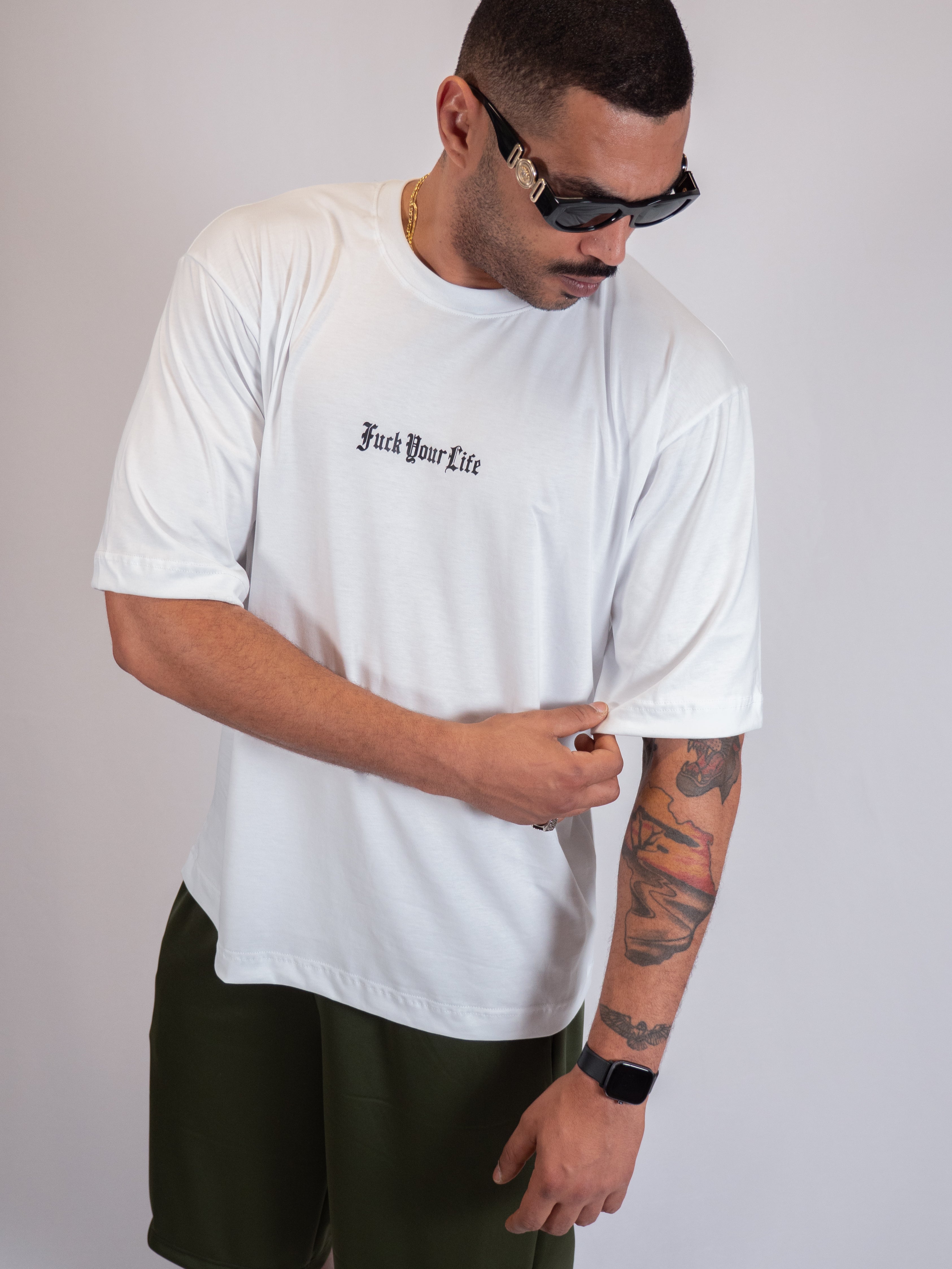 T-shirt in Cotone Bianco