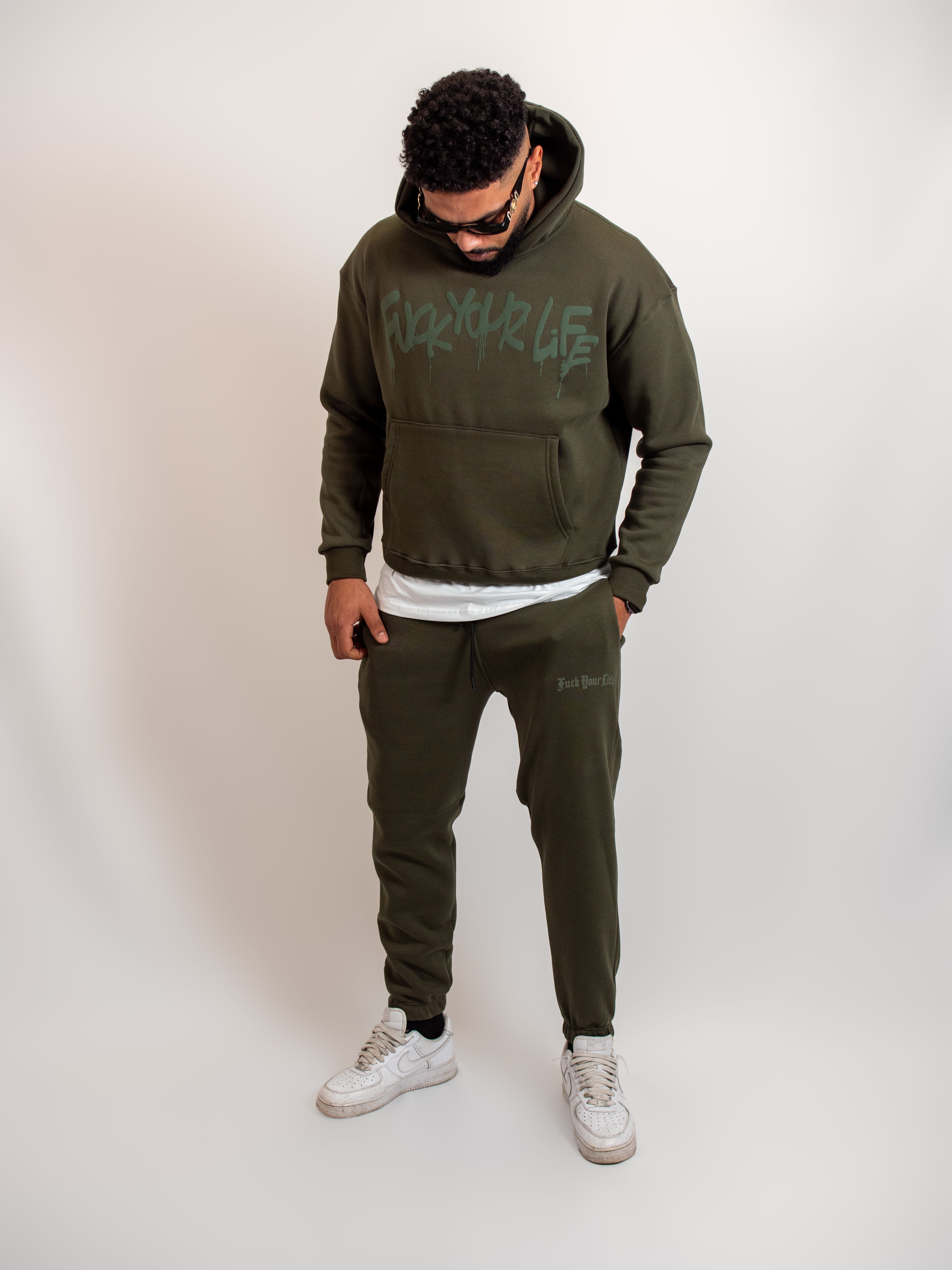 Completo Parigi Verde Militare