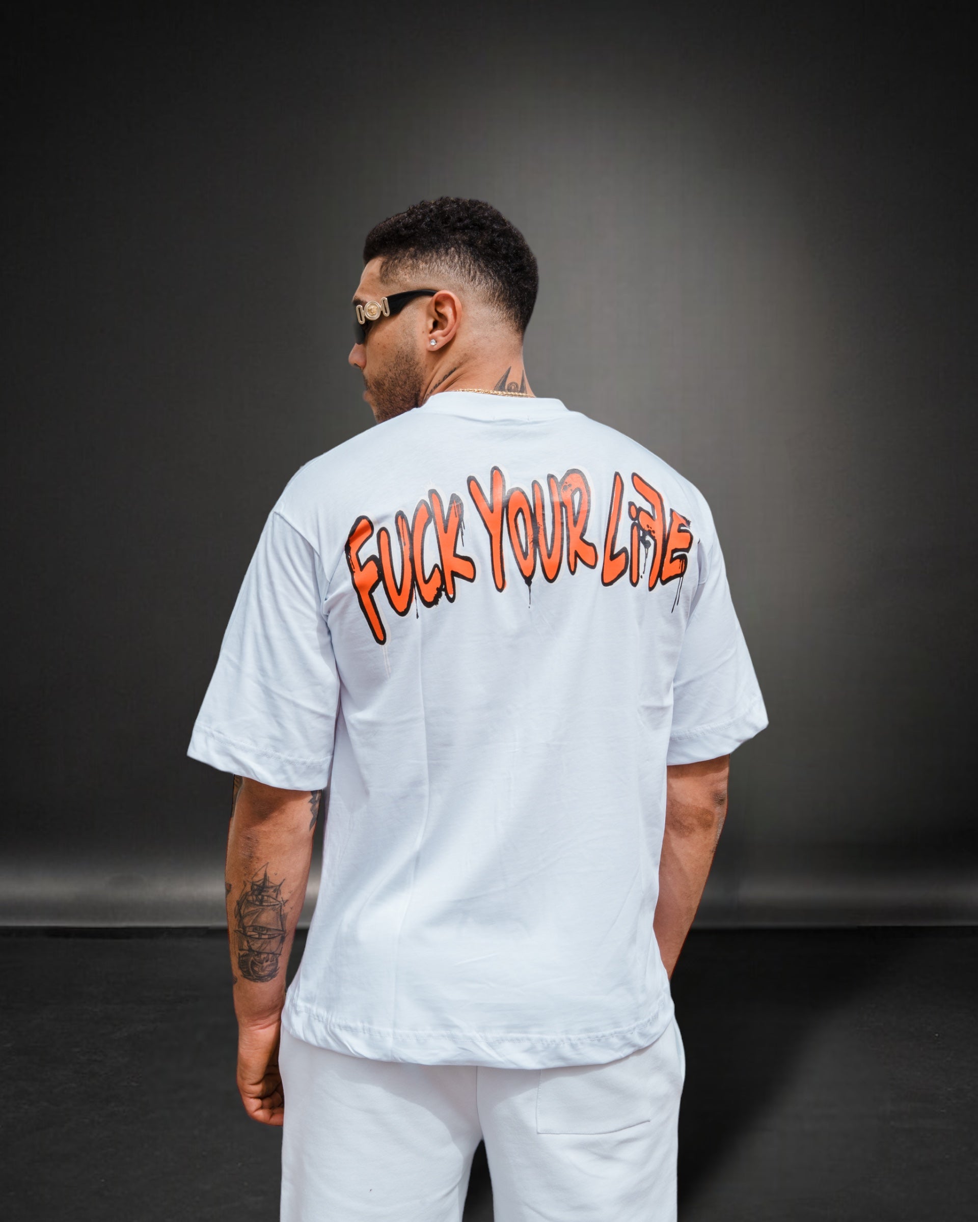 T-shirt en coton blanc