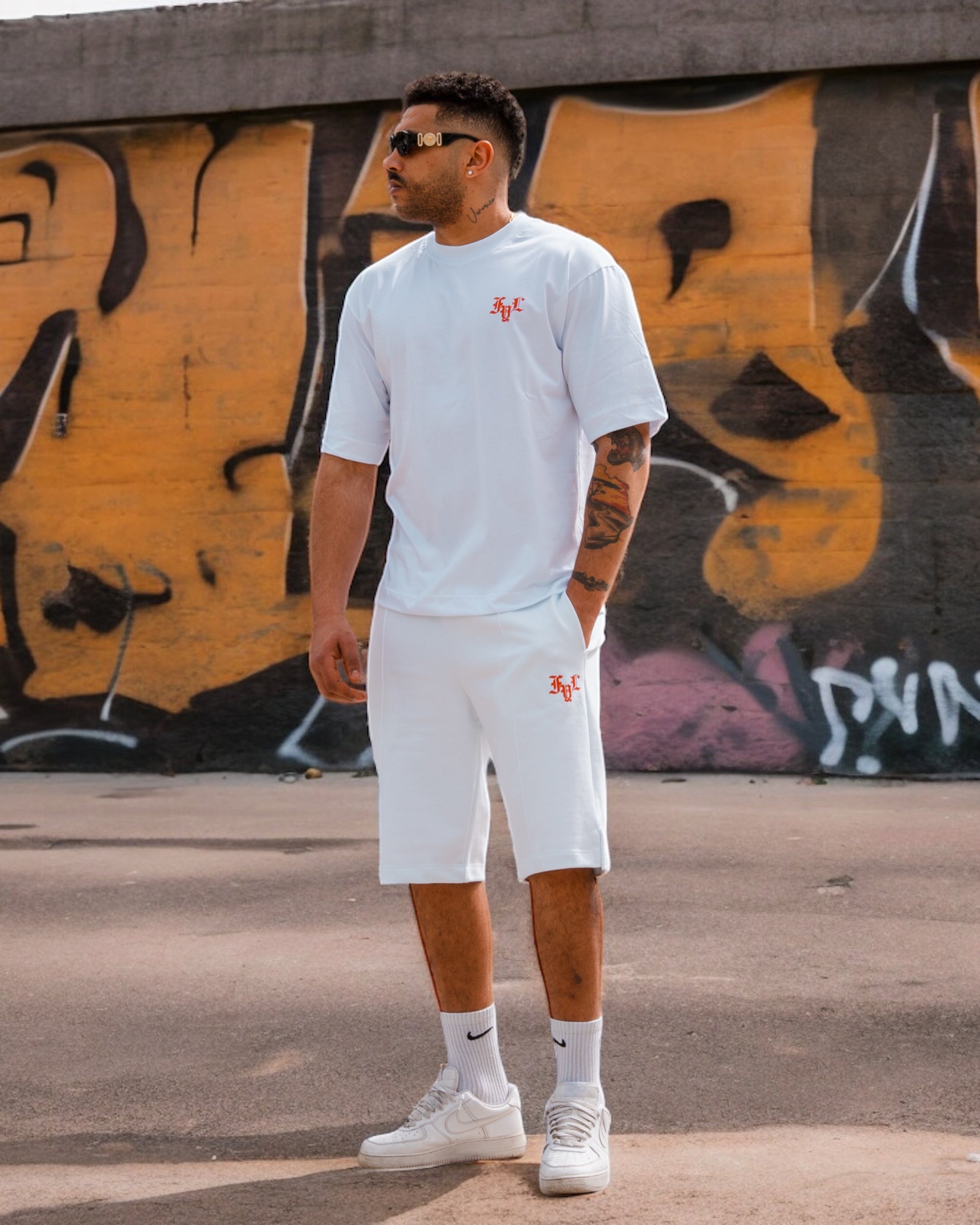 Weißes Sweatshirt FP002207