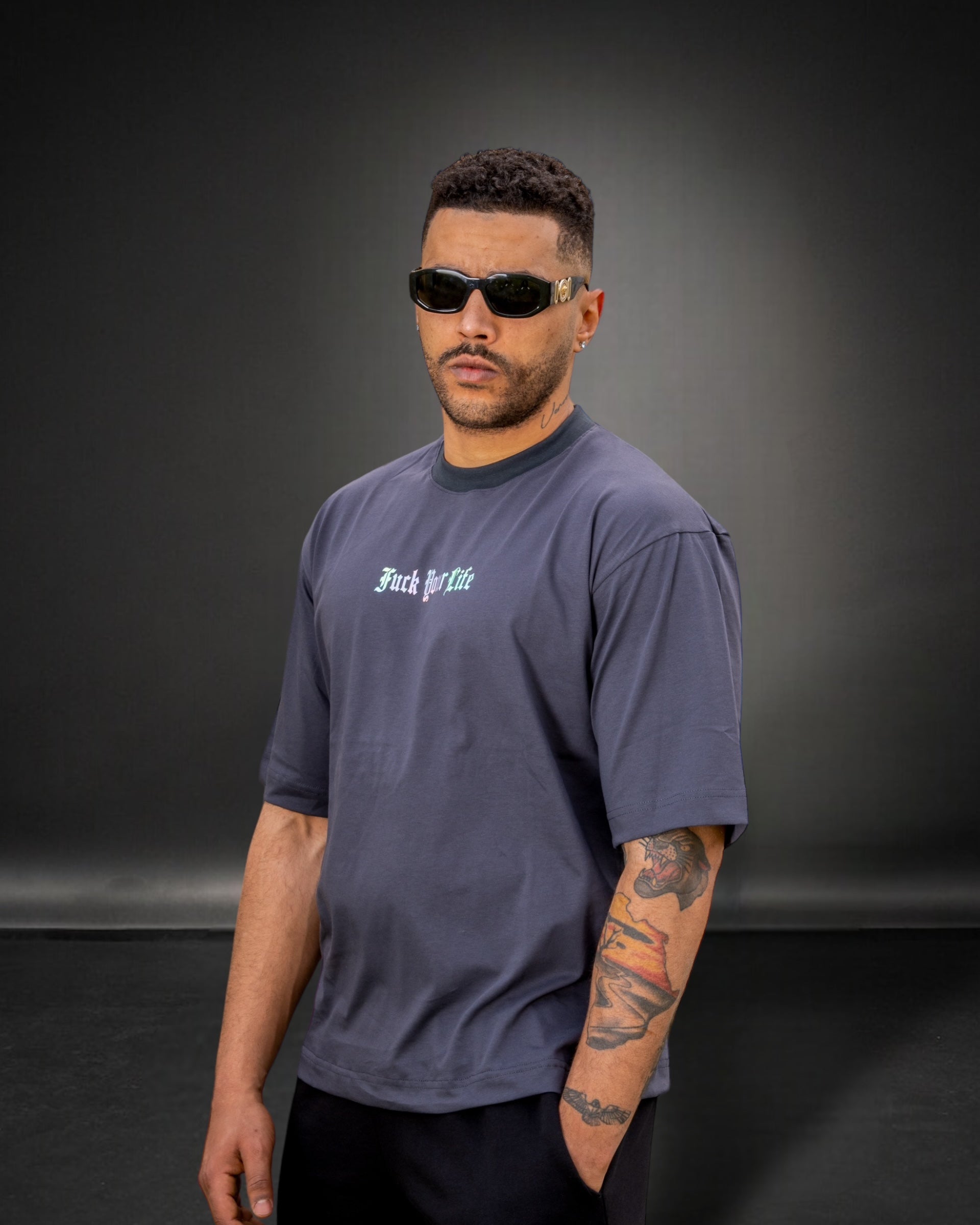 Blei-Hologramm-T-Shirt TS001208