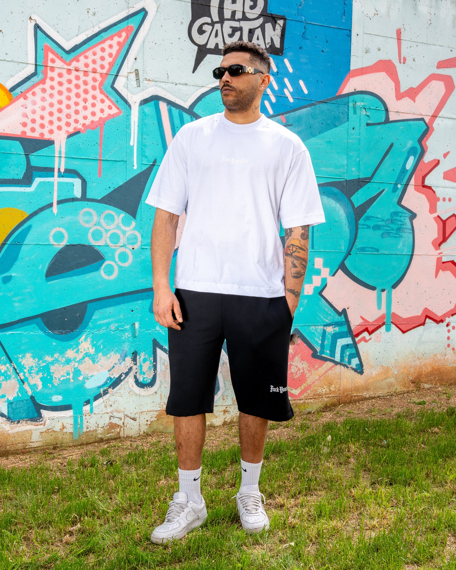 Weißes Sweatshirt FP002207