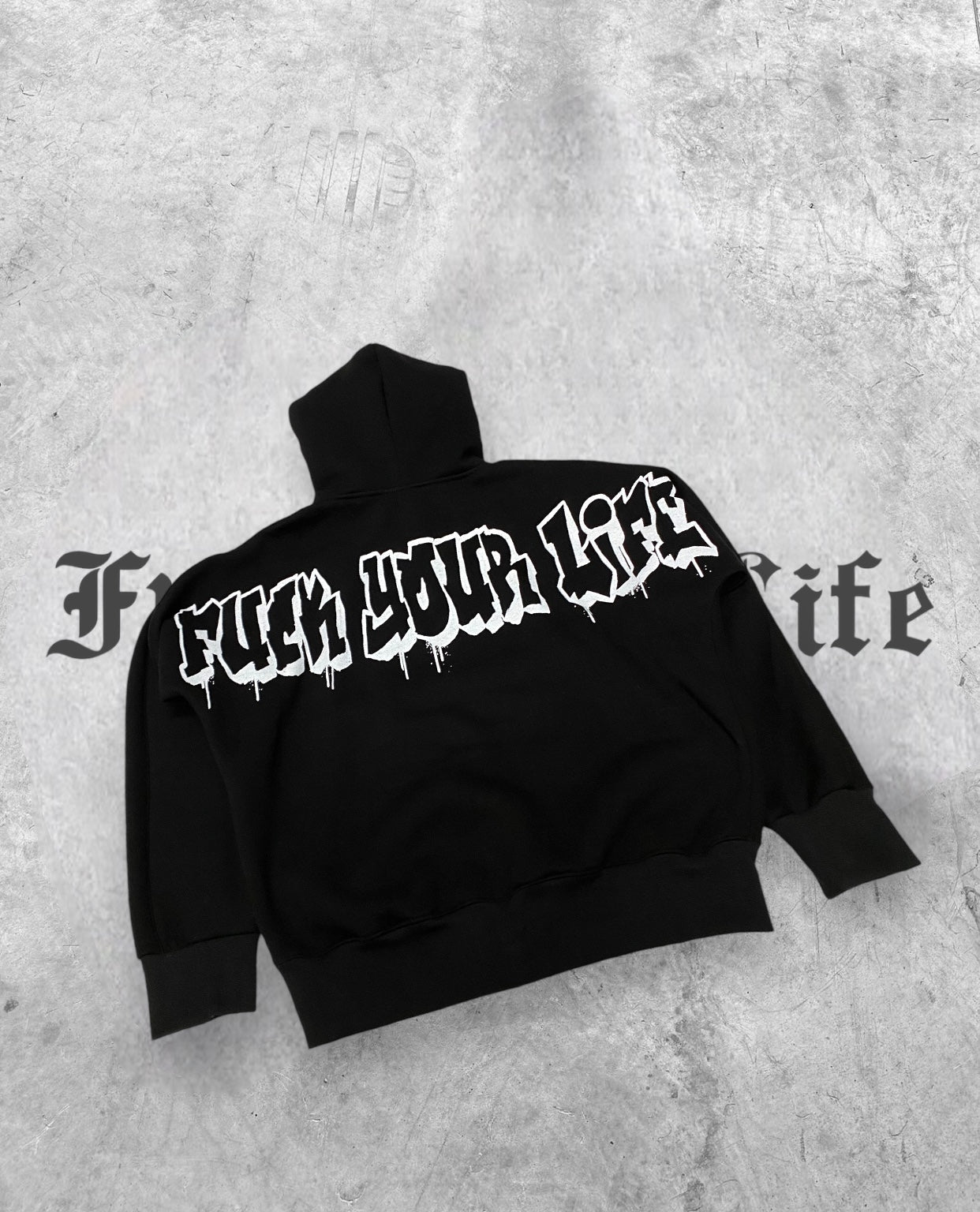 Completo Viral Black Cappuccio