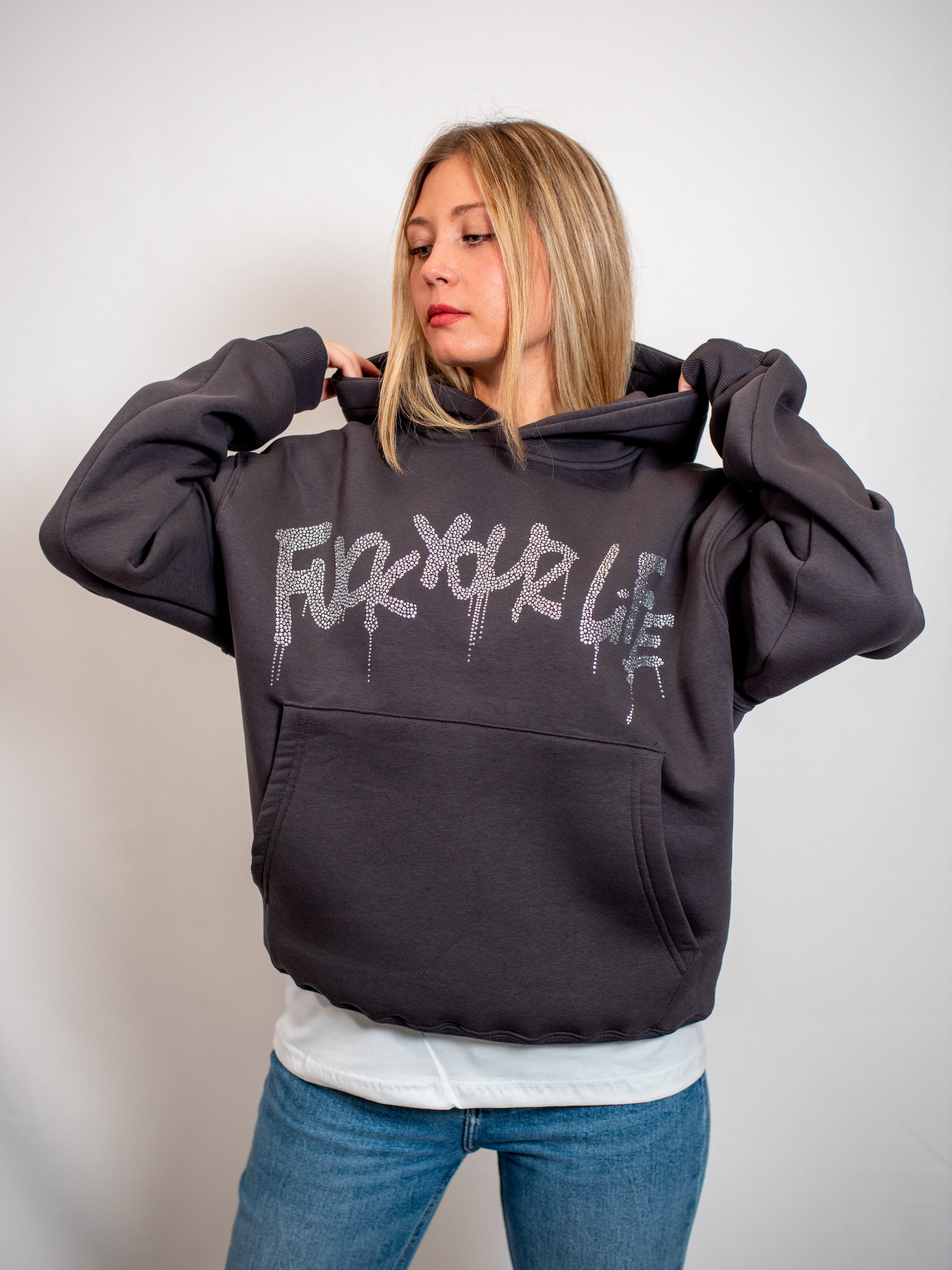 Felpa Piombo Donna FP002205