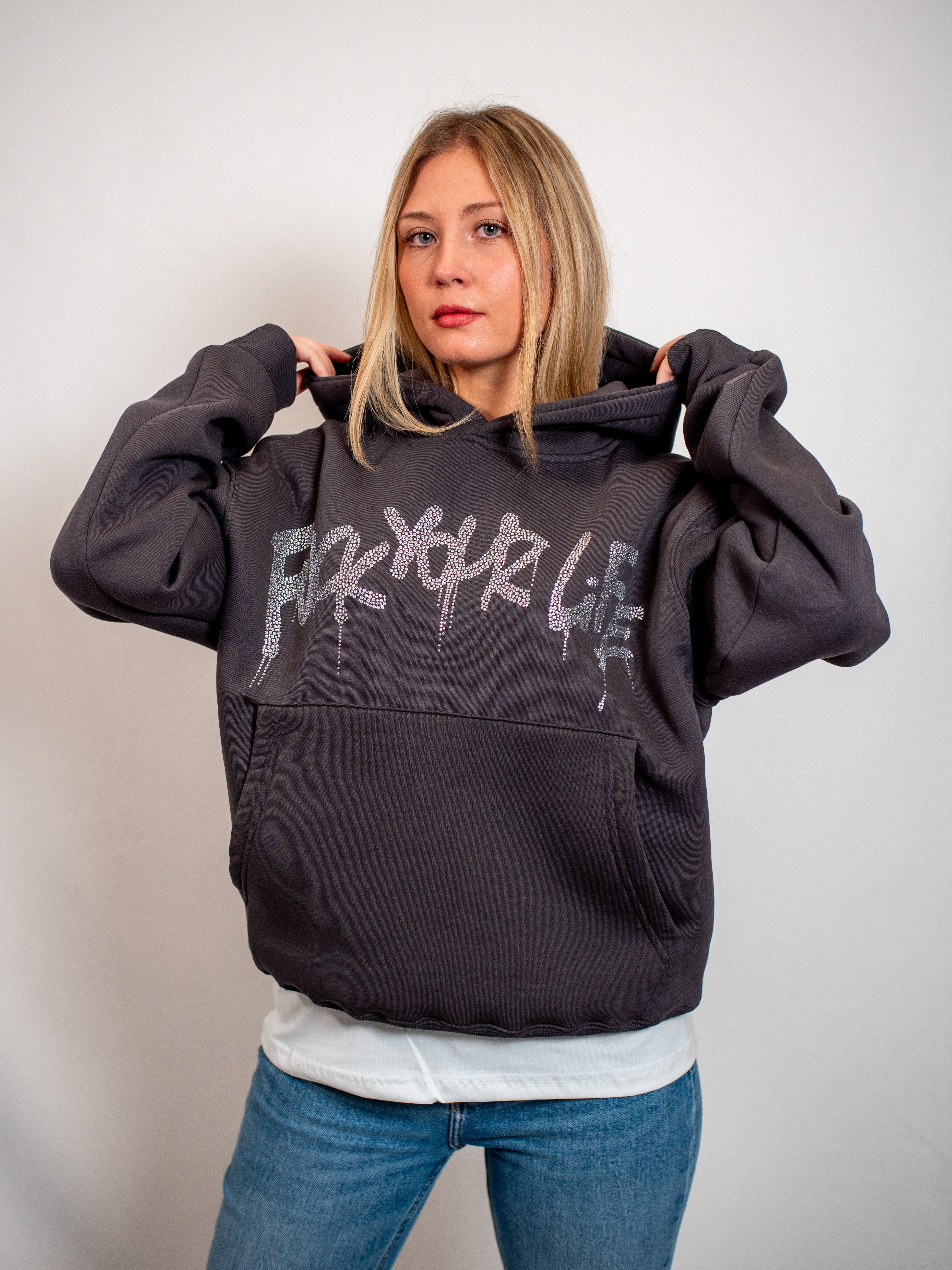 Felpa Piombo Donna FP002205