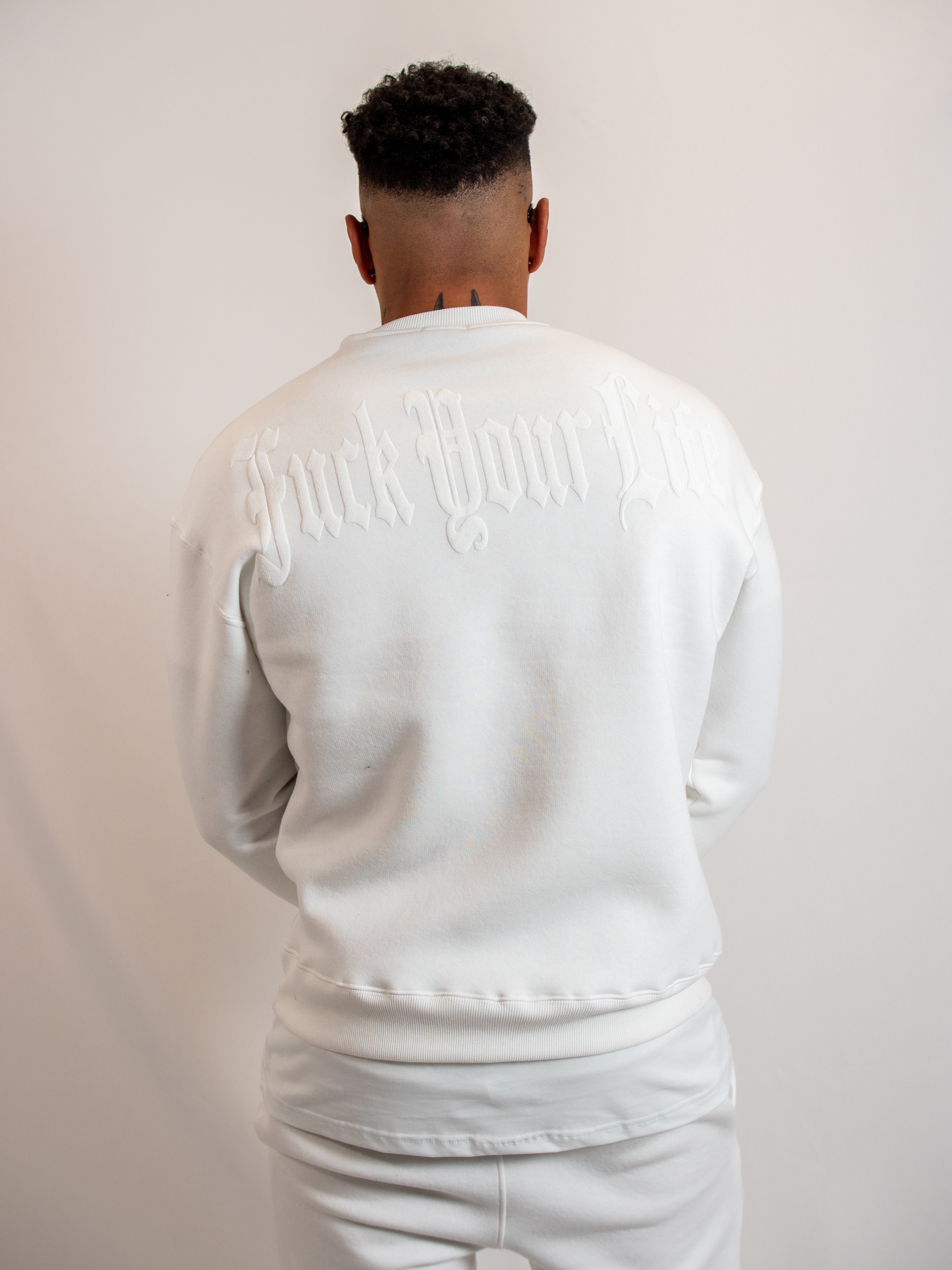 Weißes Sweatshirt FP002207