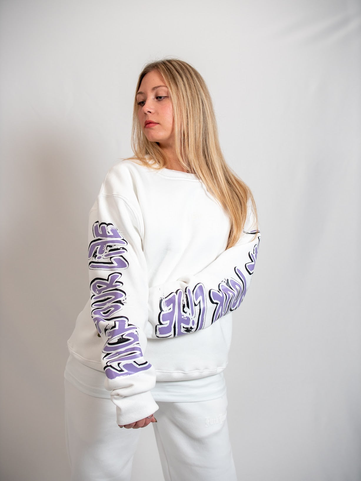 Felpa Bianca donna FP002208