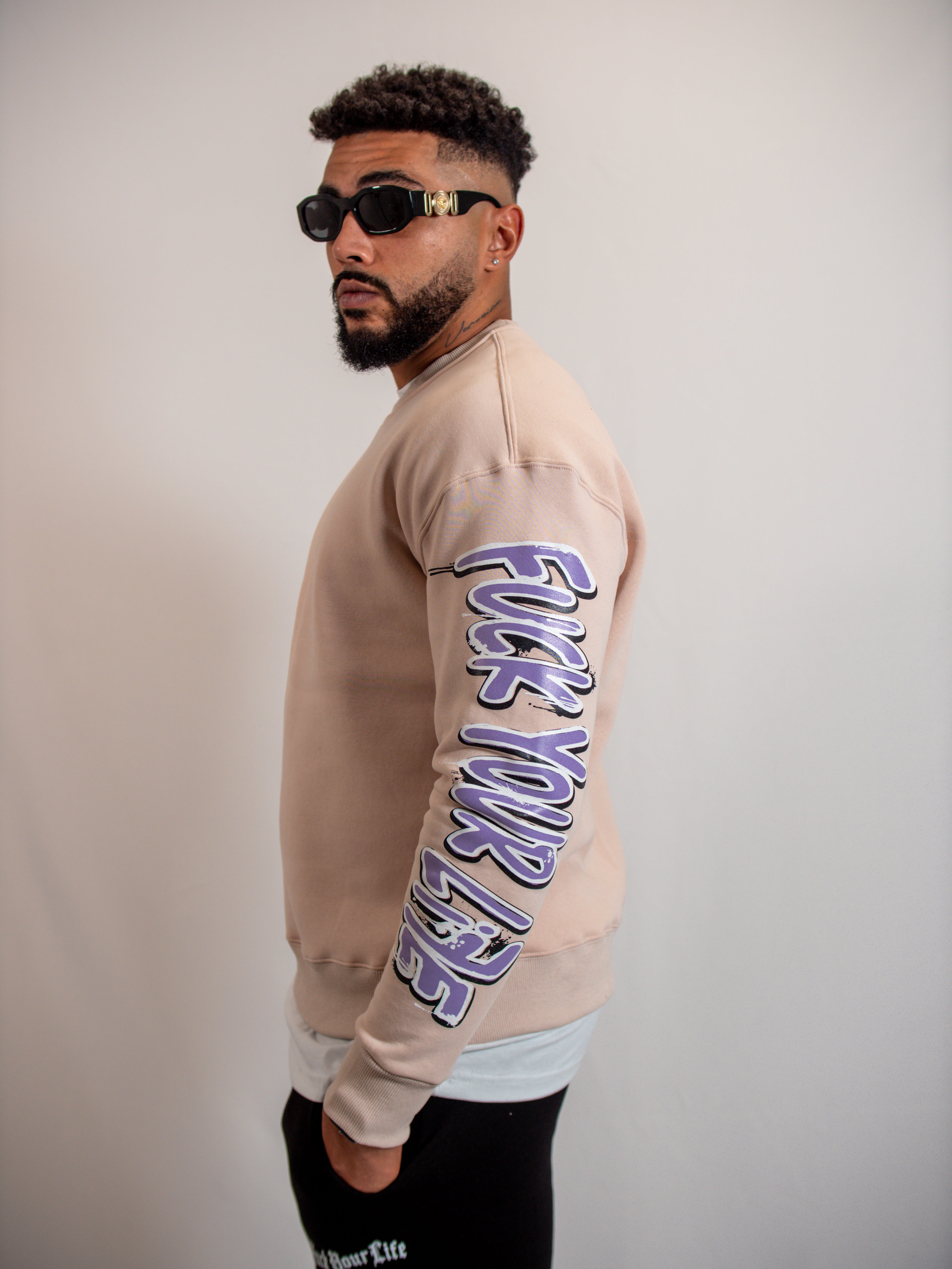 Cremefarbenes Sweatshirt FP002208