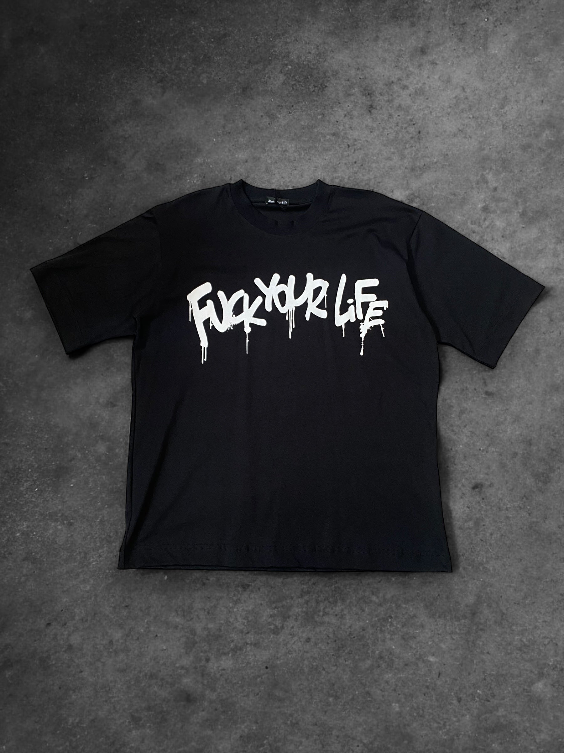 T-shirt in cotone Black - 001207