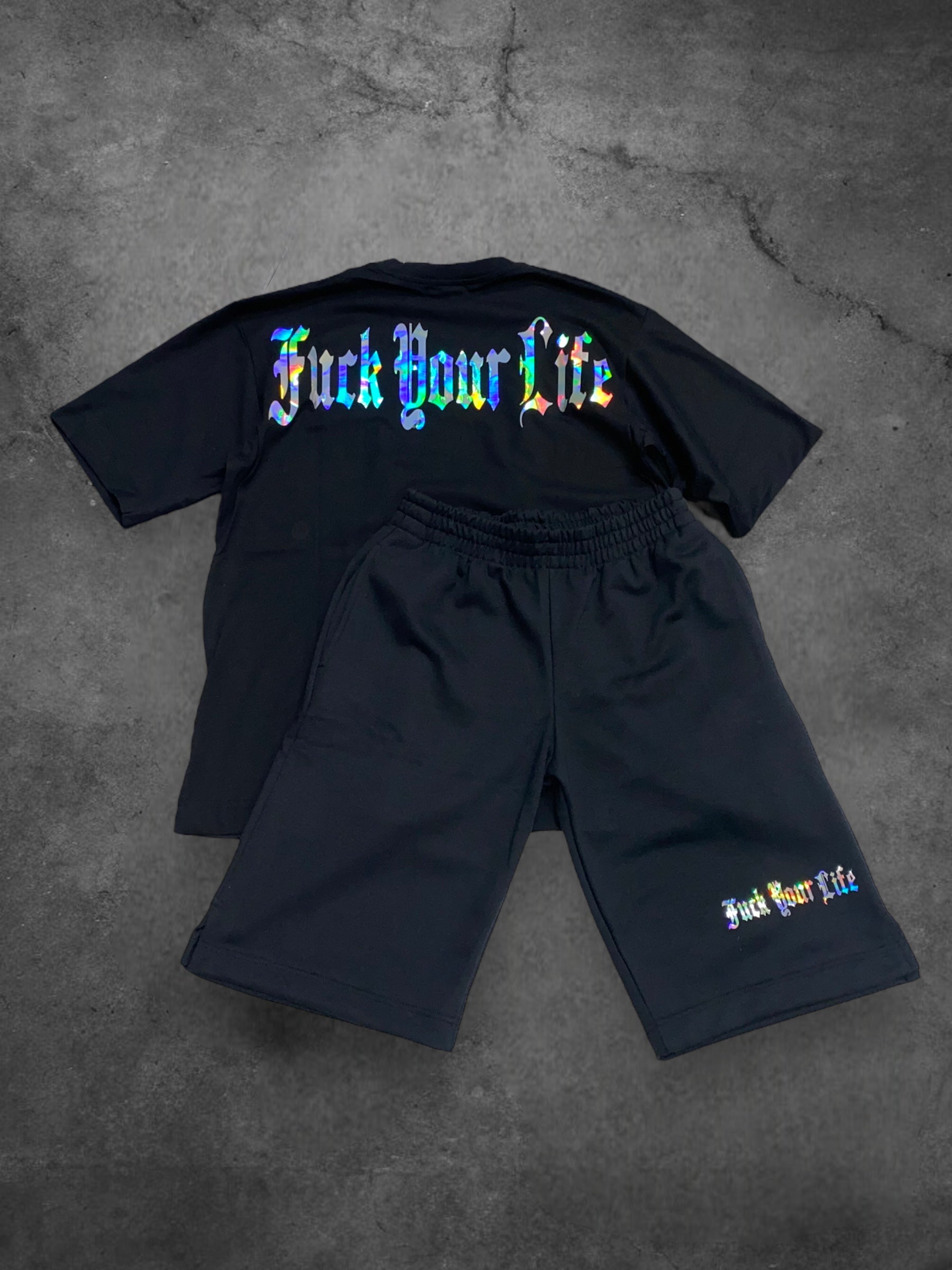 Completo Ologramma Reflective Black Limited Edition