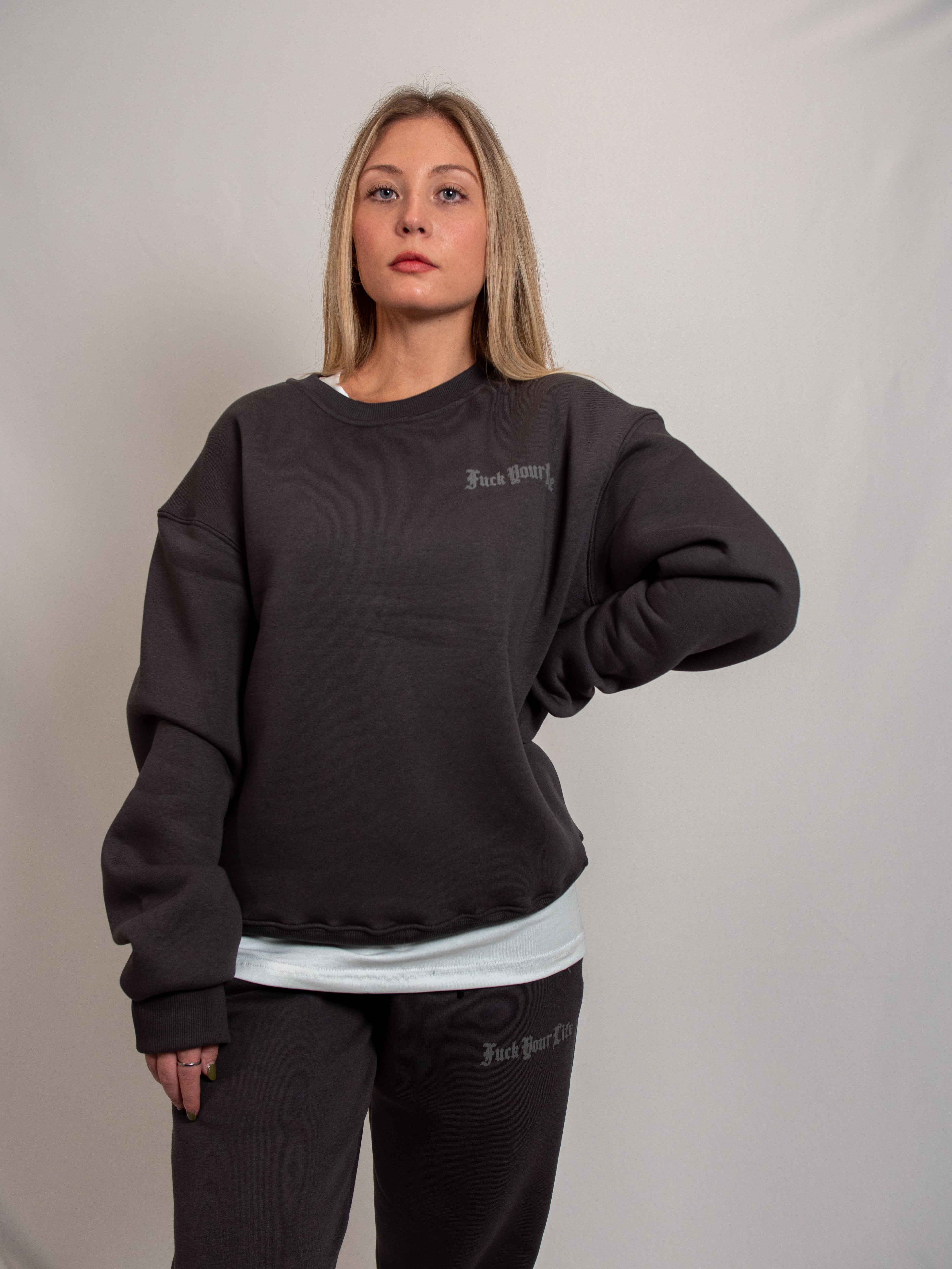 Felpa Piombo Donna FP002207