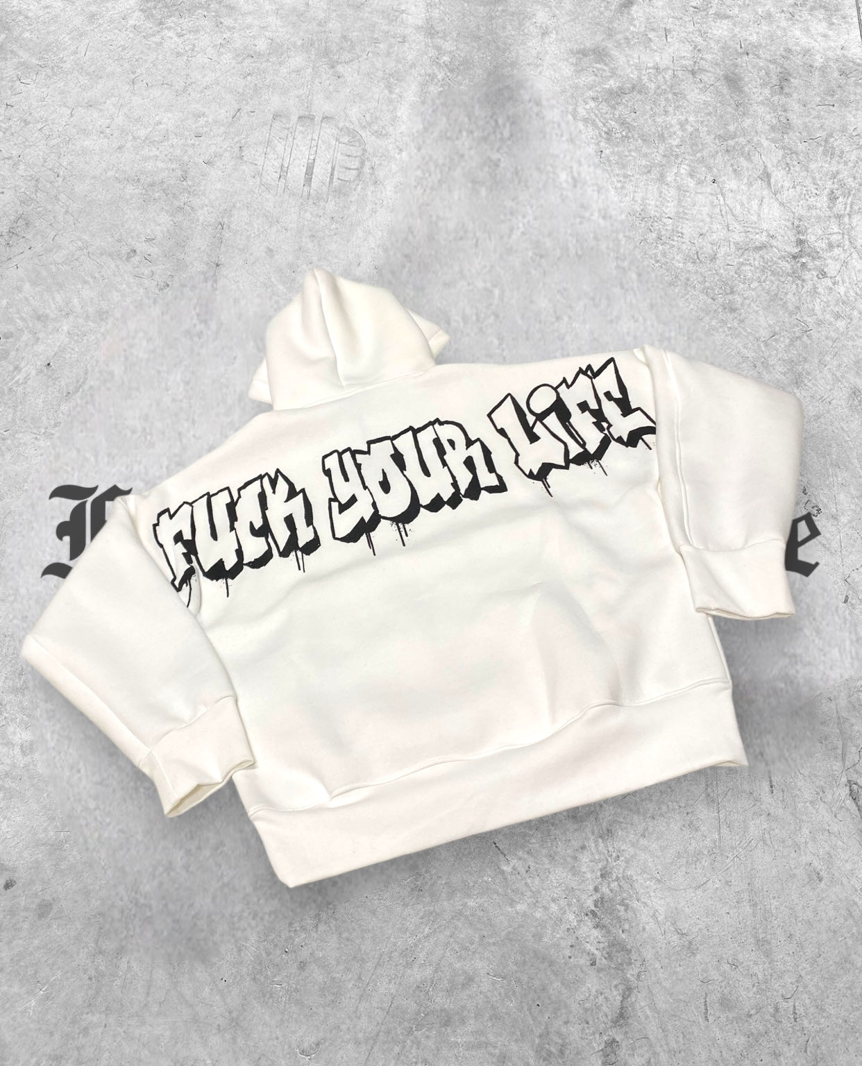 Completo Viral White Cappuccio
