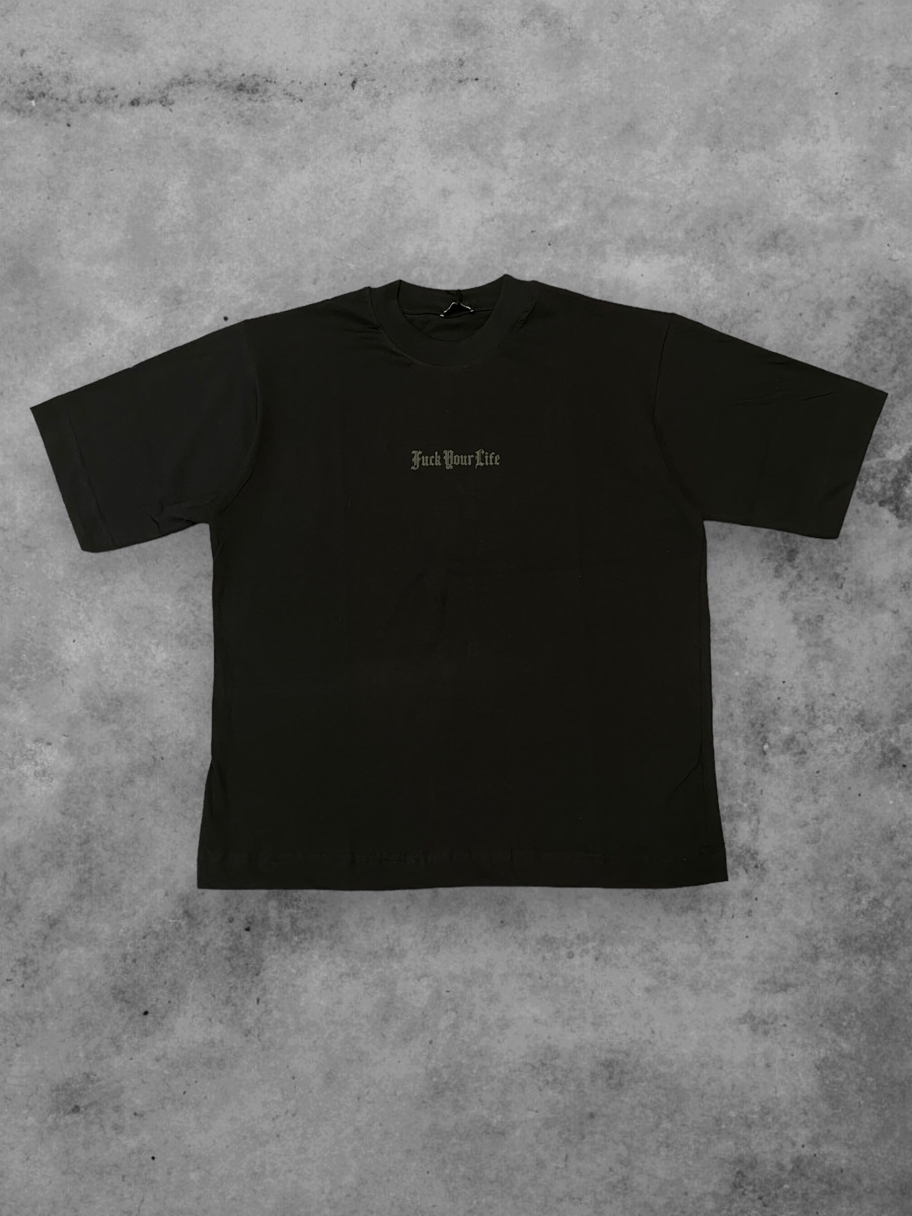Schwarzes T-Shirt TS001211