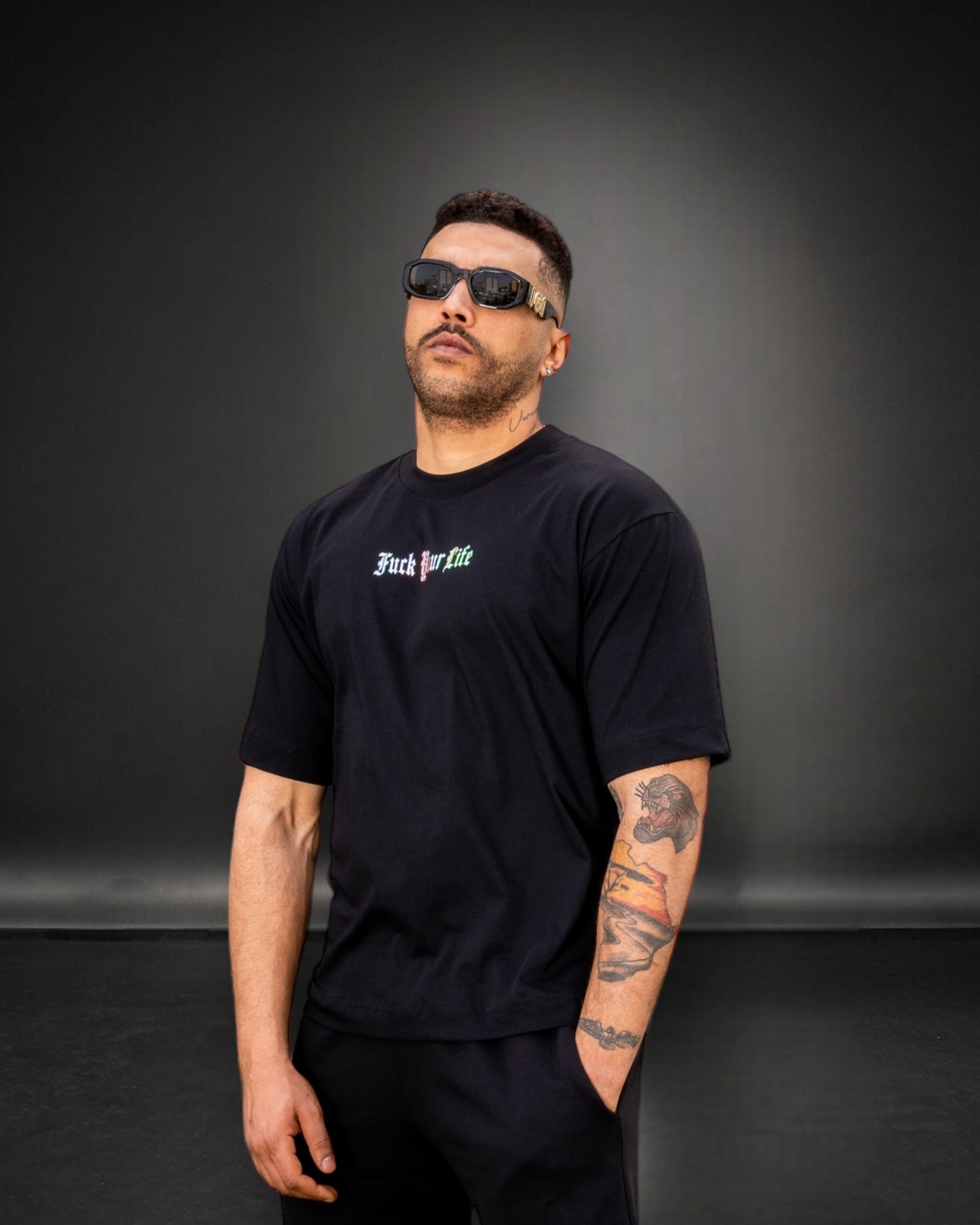 T-shirt Ologramma Reflective Black - Limited Edition