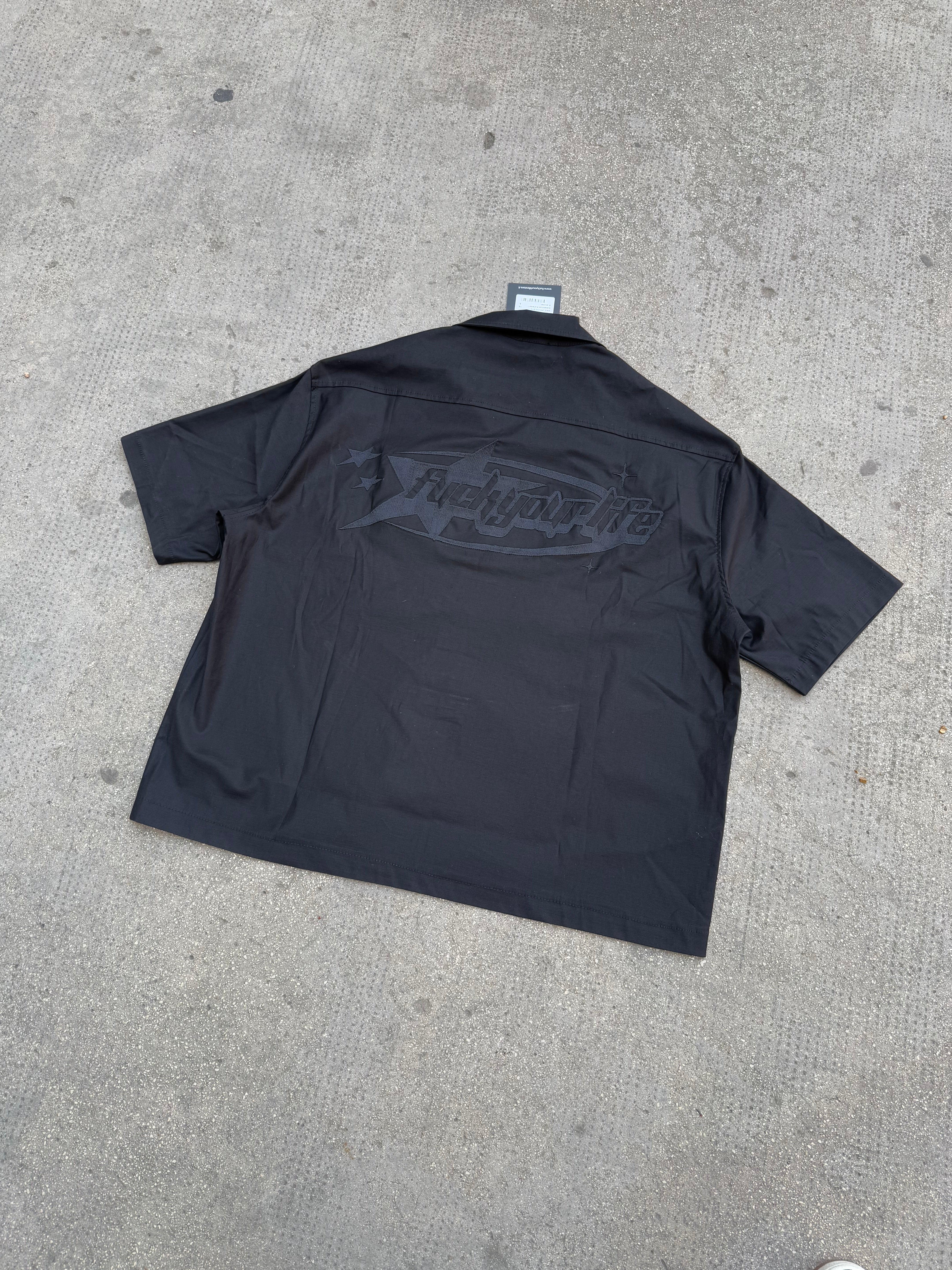 Jacket Ricamata Black
