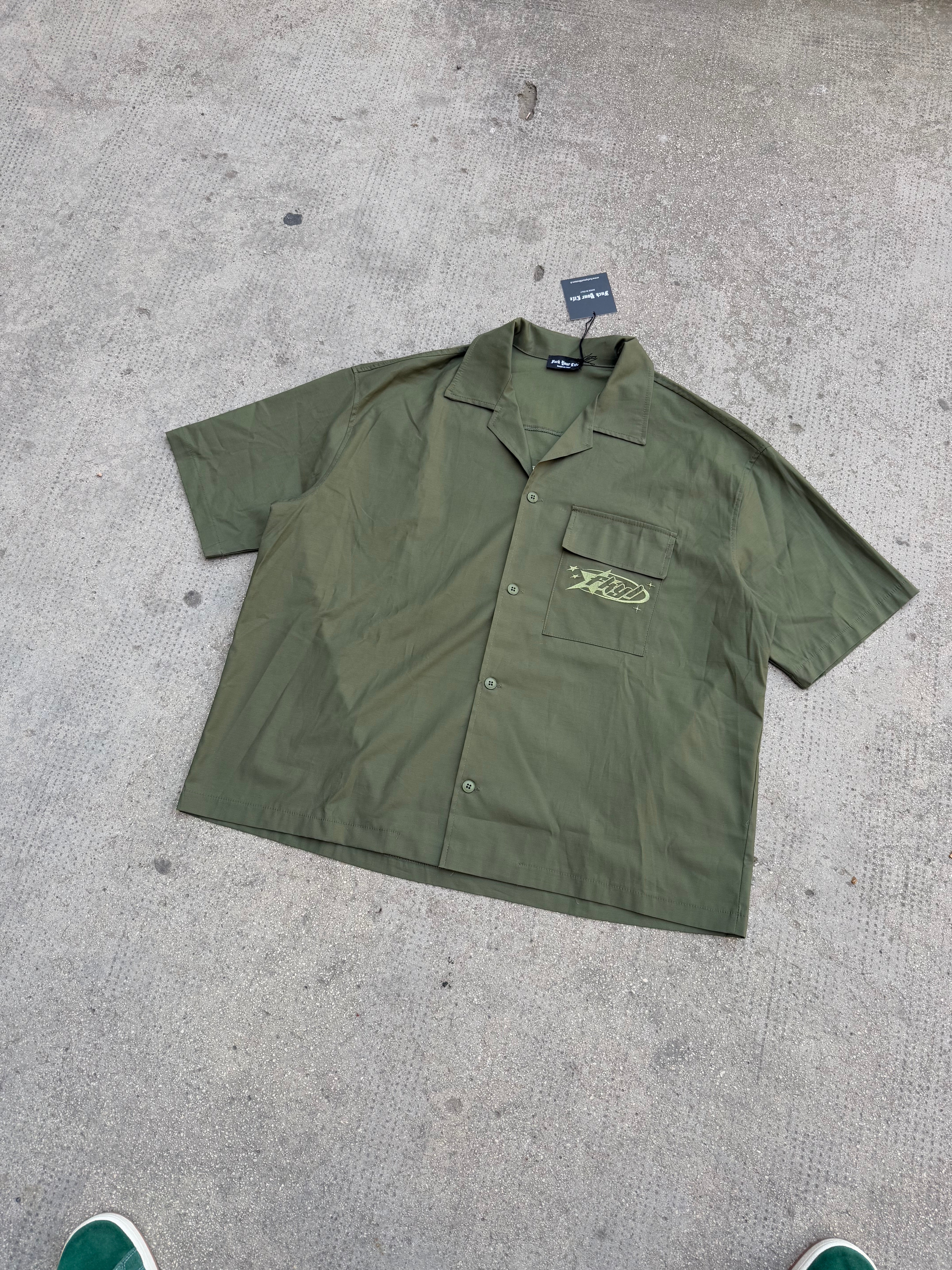 Jacket Ricamata military