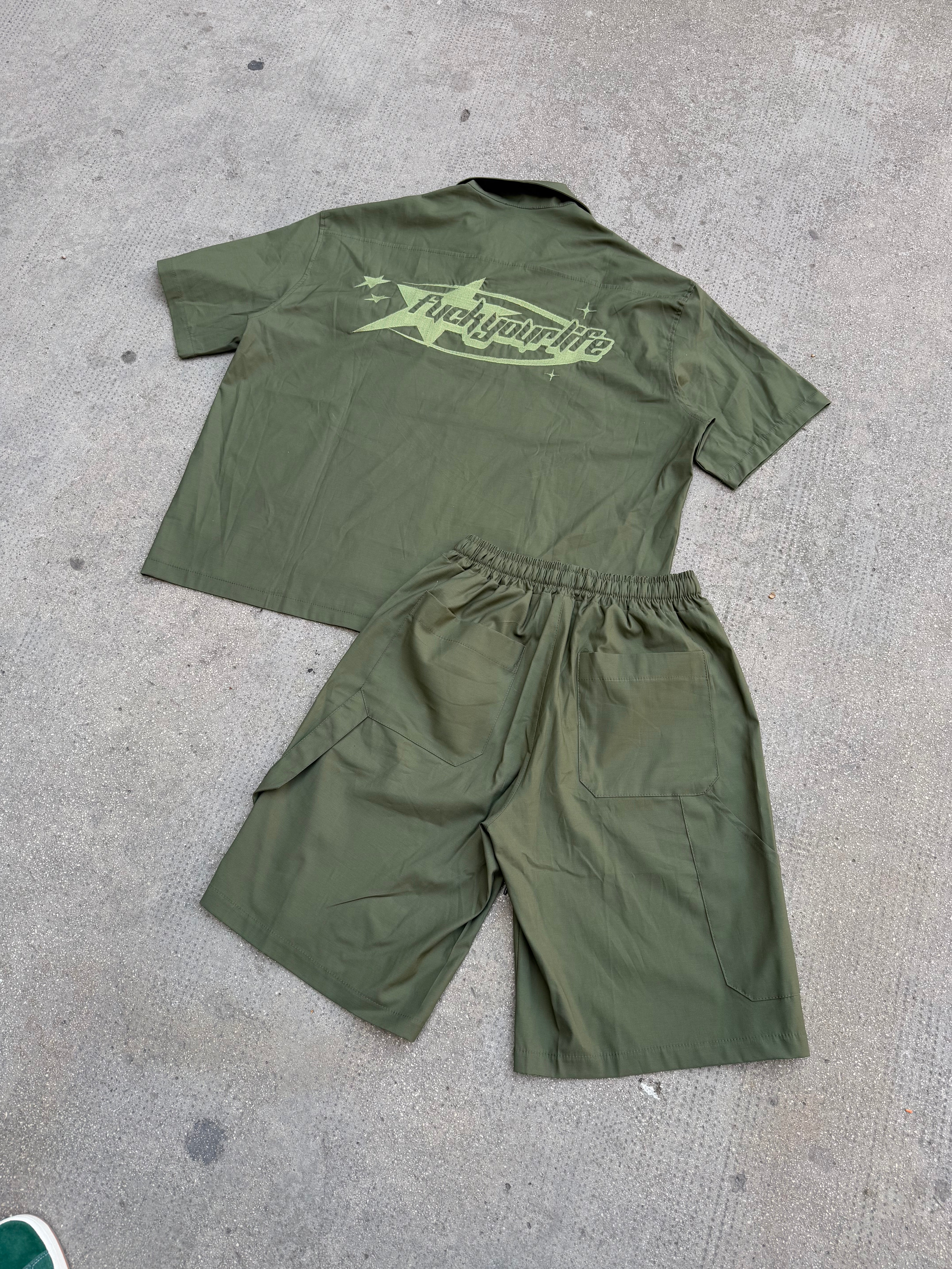 Cordset Ricamato Military