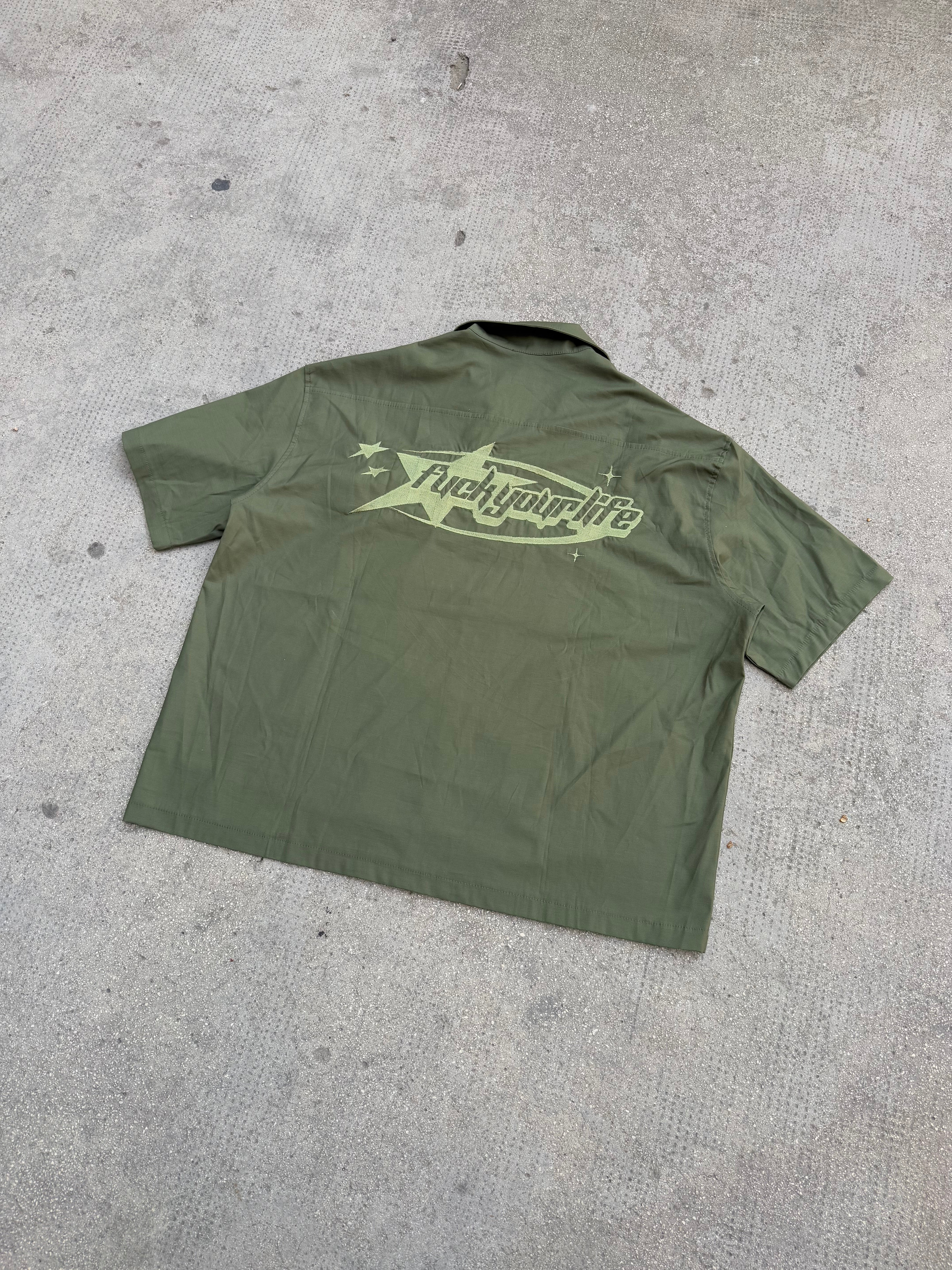 Jacket Ricamata military