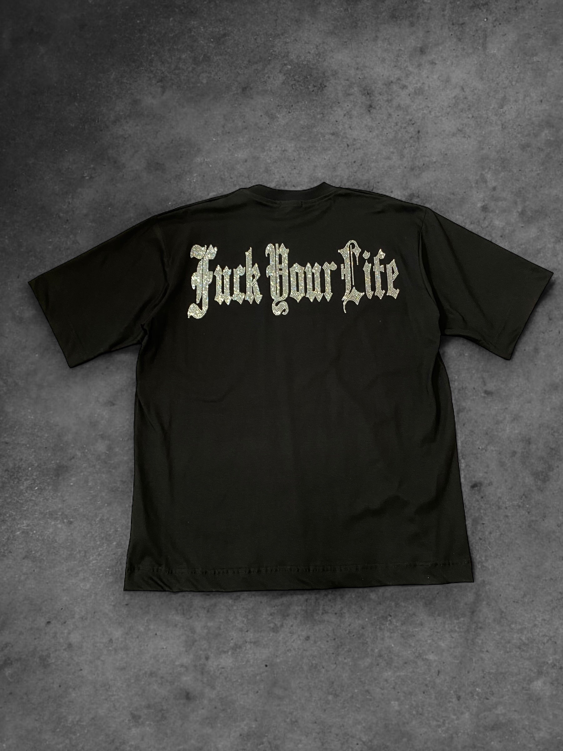 T-shirt Strass Black Limited Edition - 001215