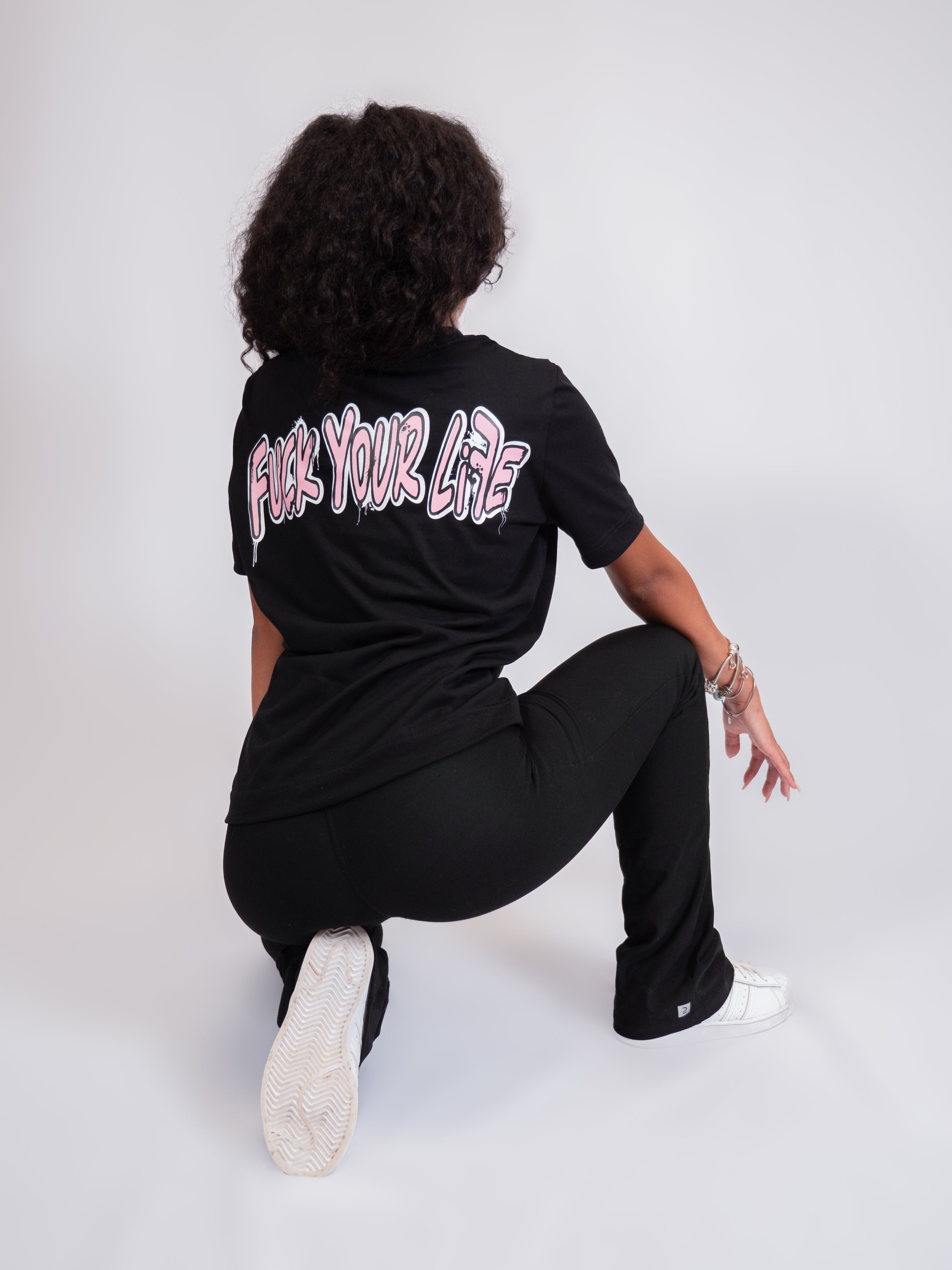 Schwarzes Damen-T-Shirt Art. TS001201