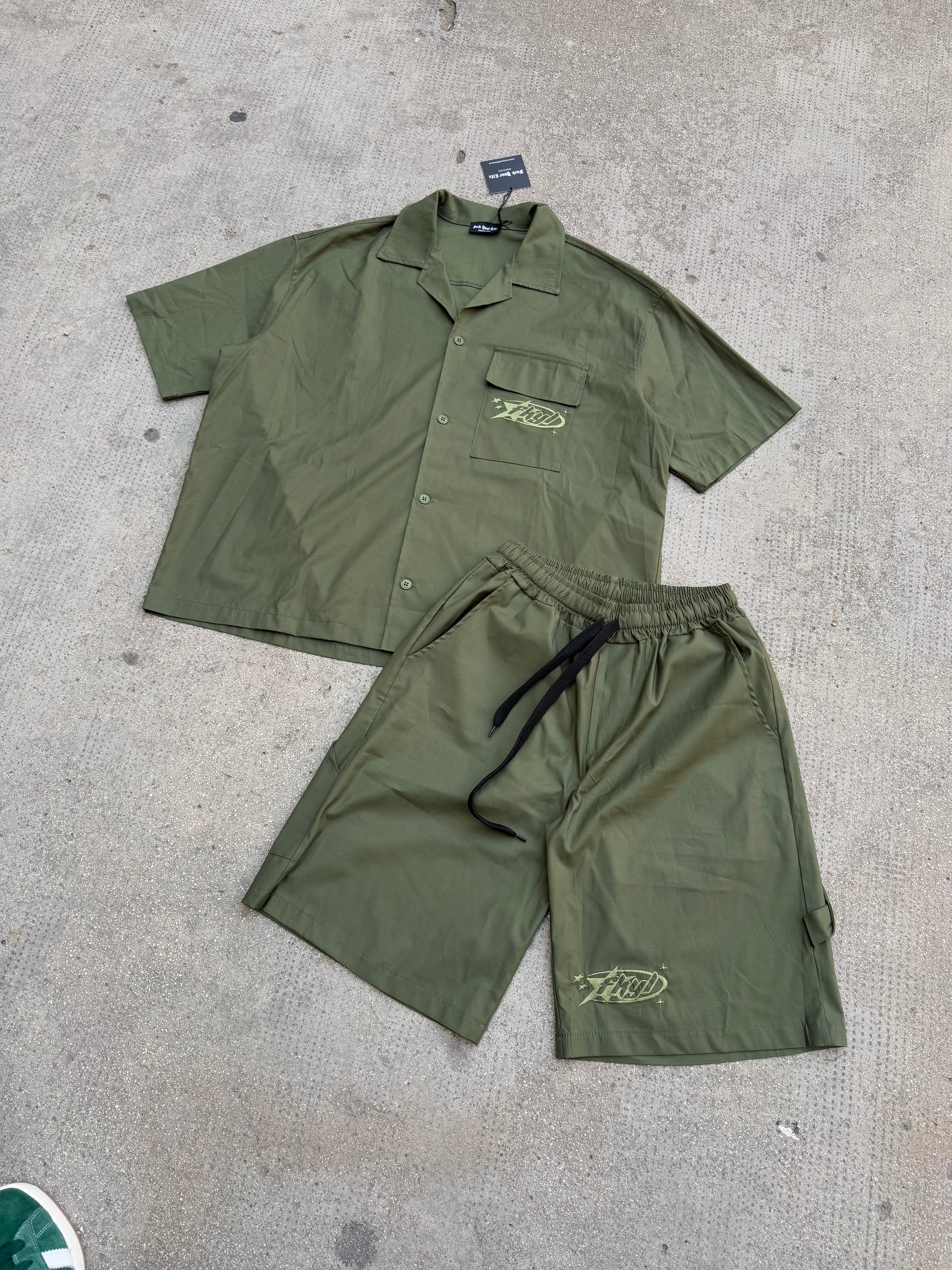 Cordset Ricamato Military