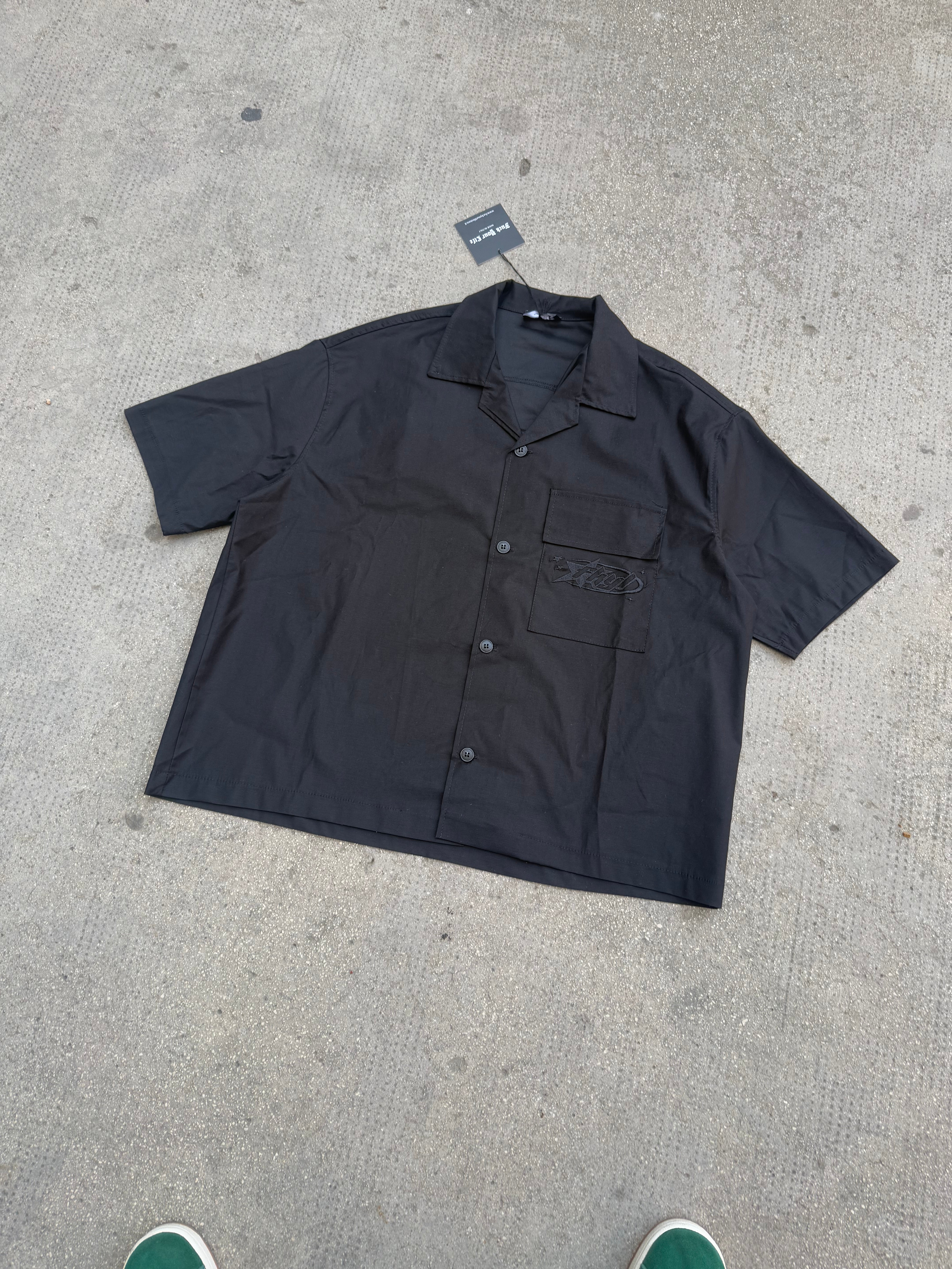 Jacket Brillantinata Black