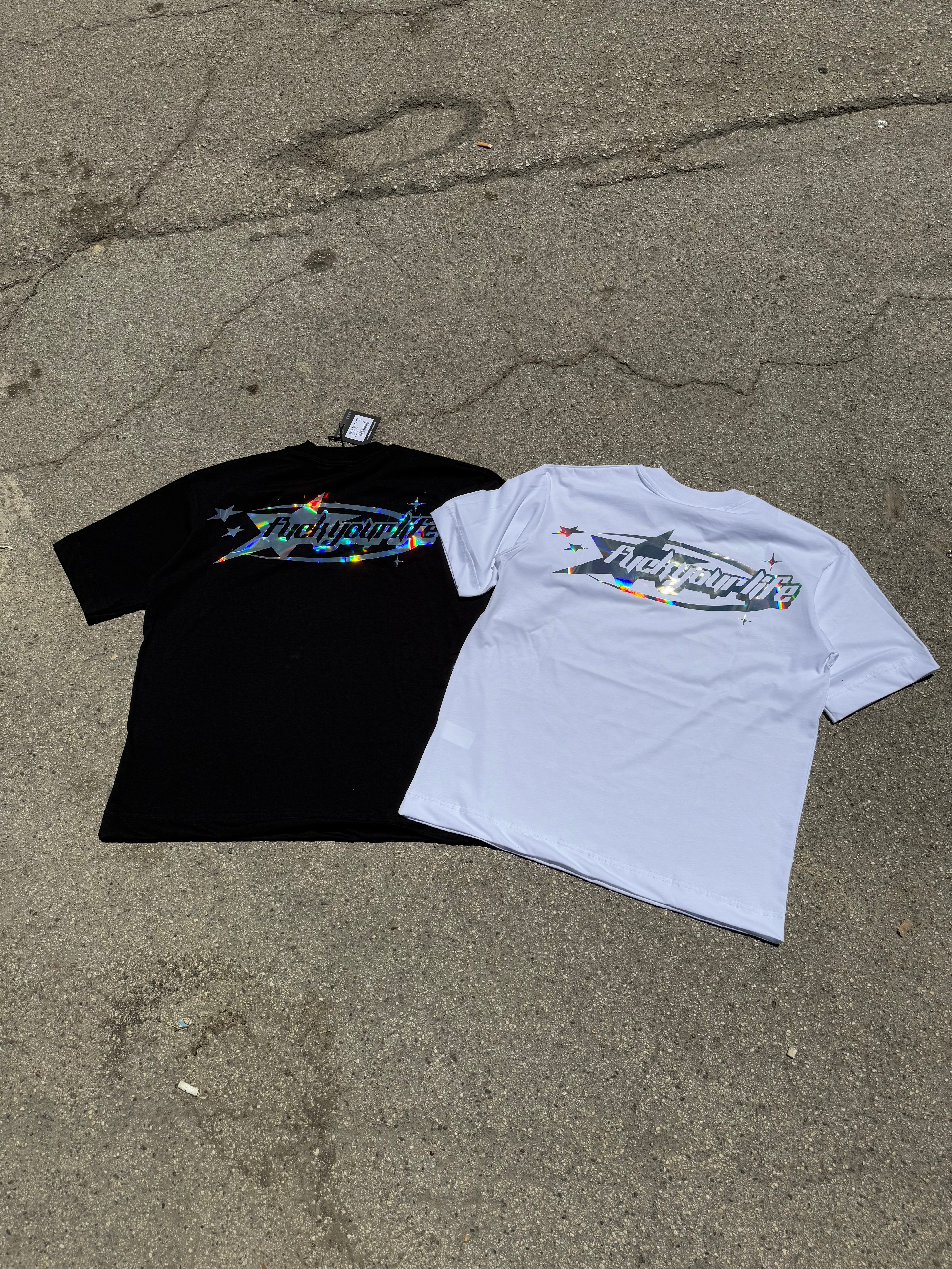 T-shirt Ologramma Reflective Black