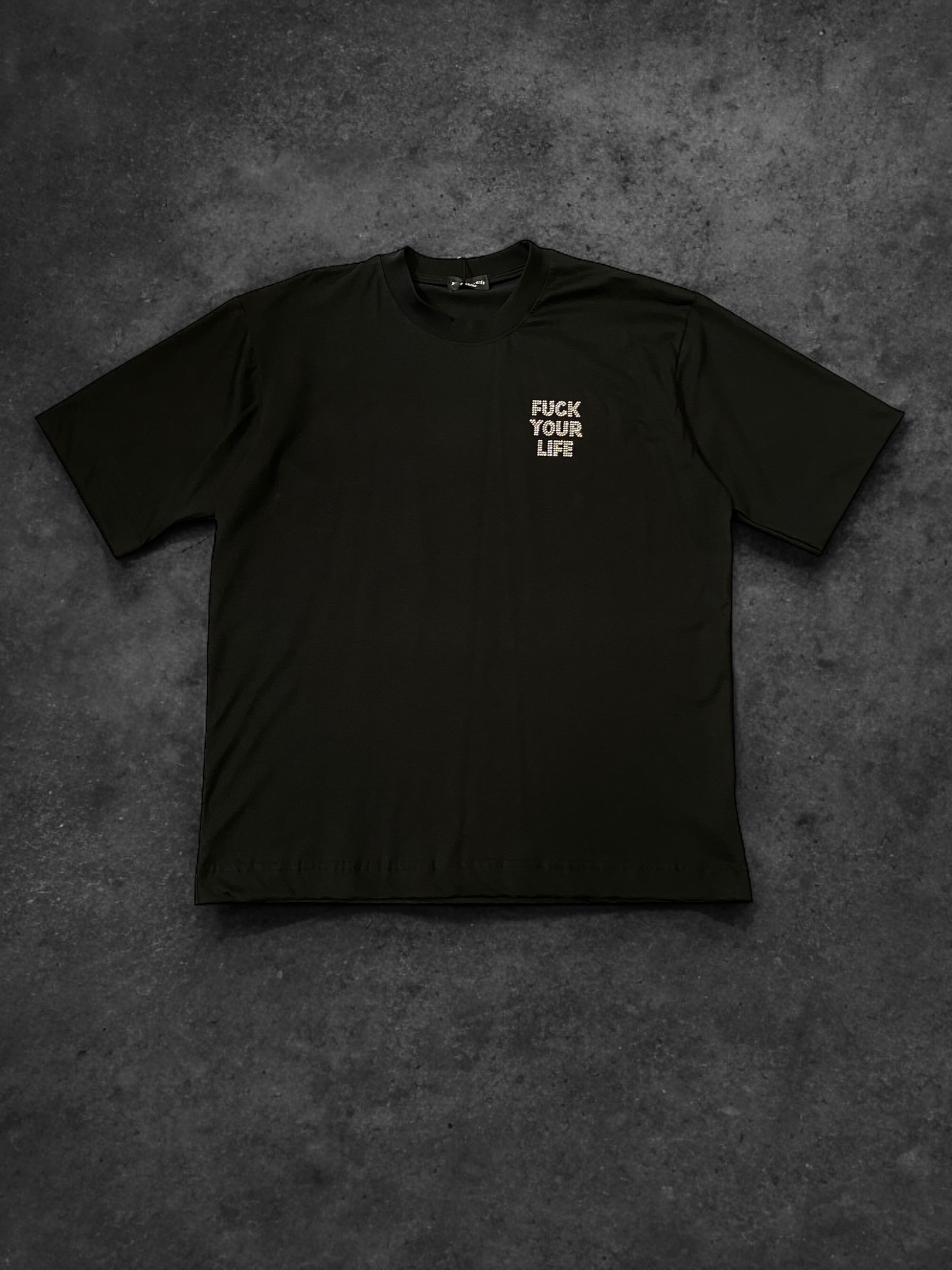 T-shirt Strass Black Limited Edition - 001215
