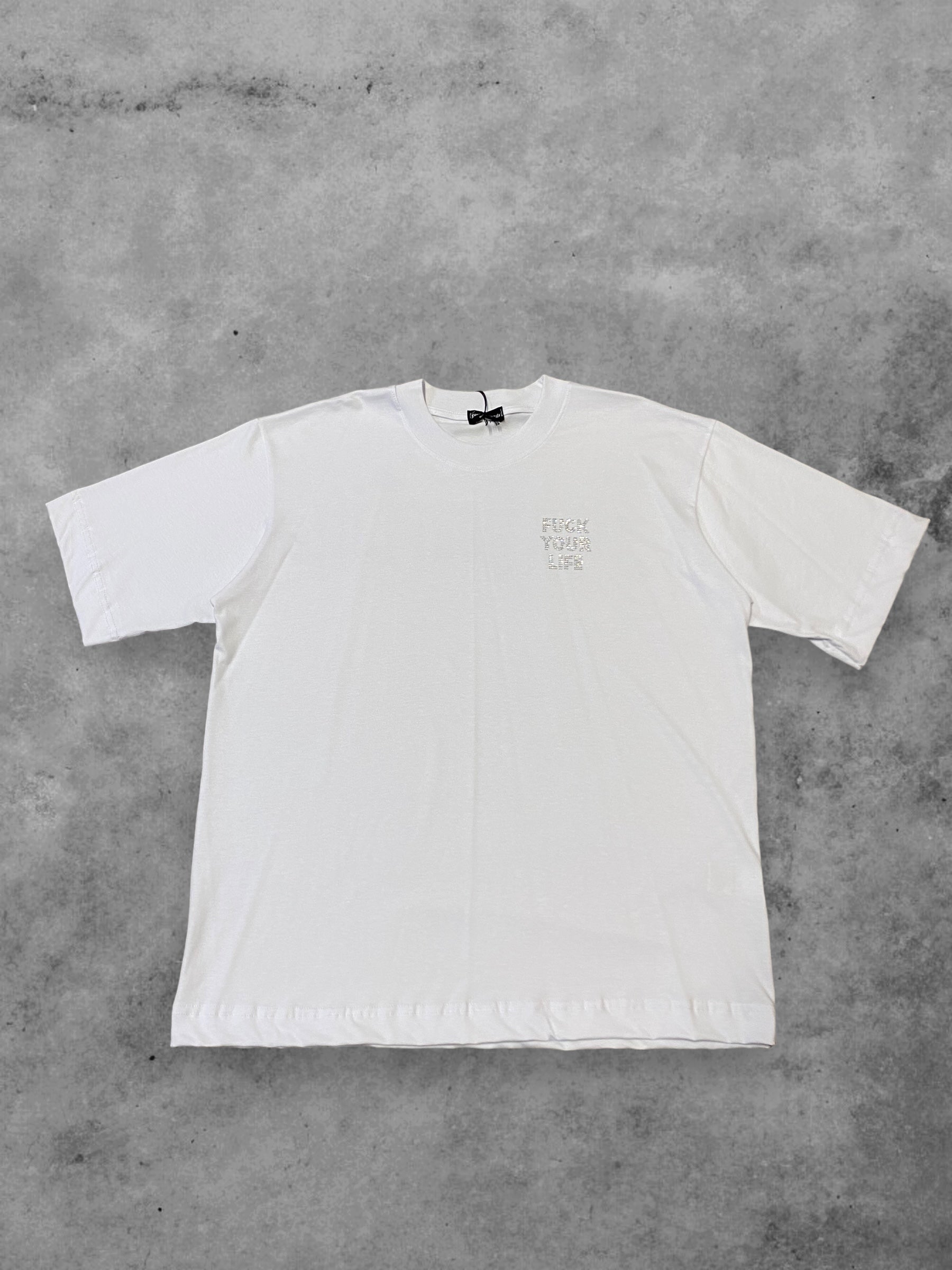T-shirt en coton blanc
